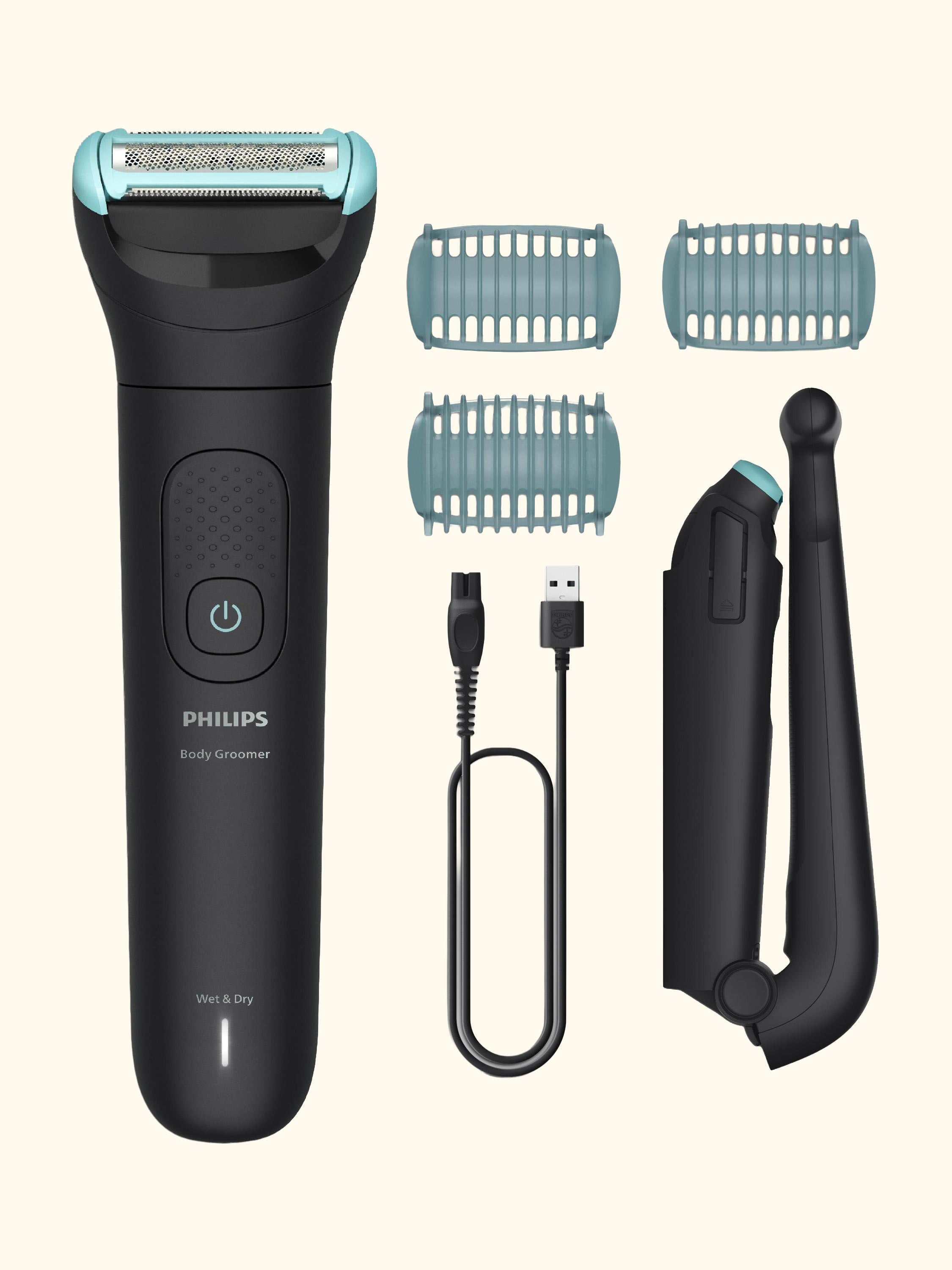 BodyGroom 5475/15 5000 Series Body Groomer, Black