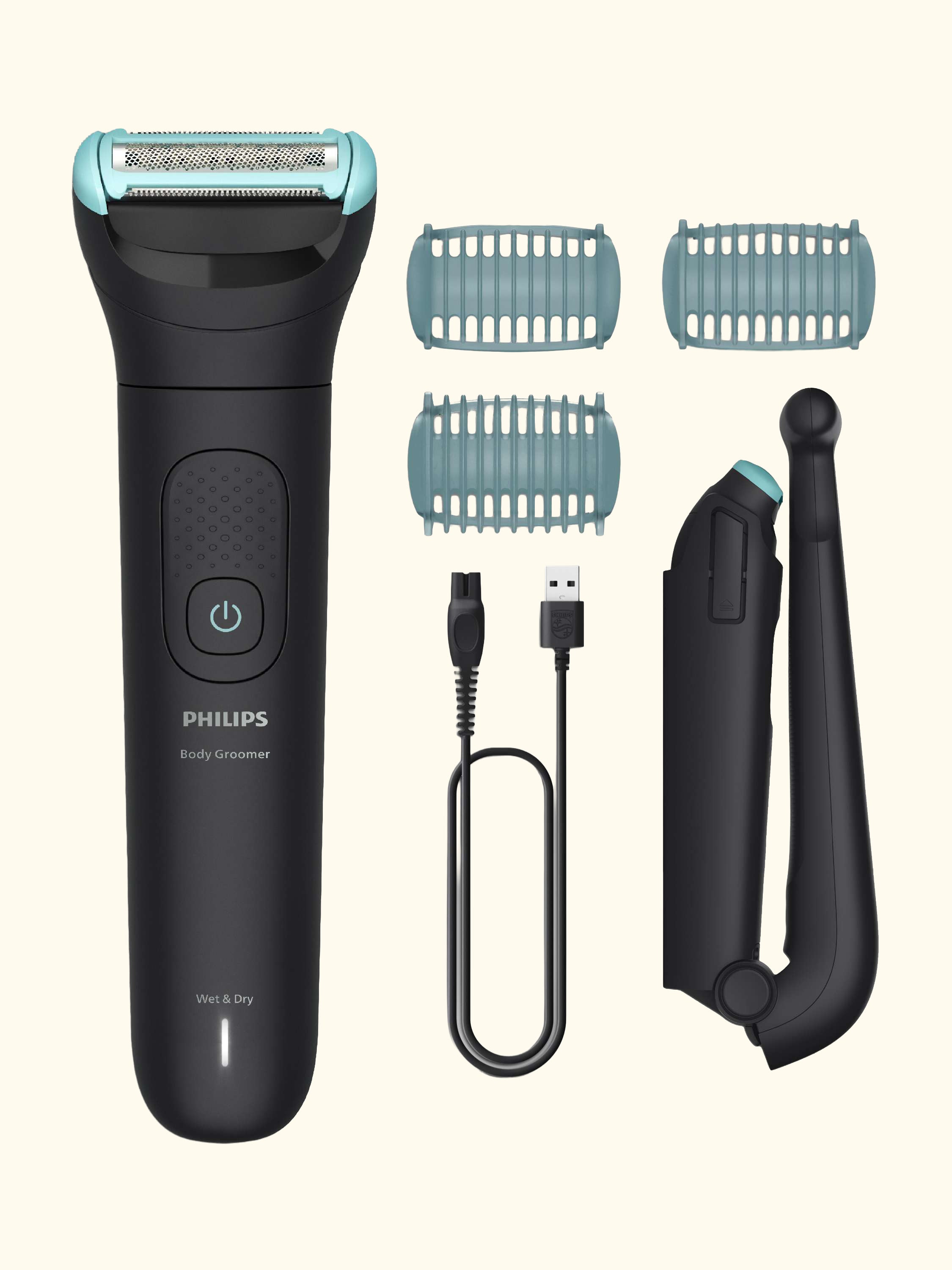 BodyGroom 5475/15 5000 Series Body Groomer, Black