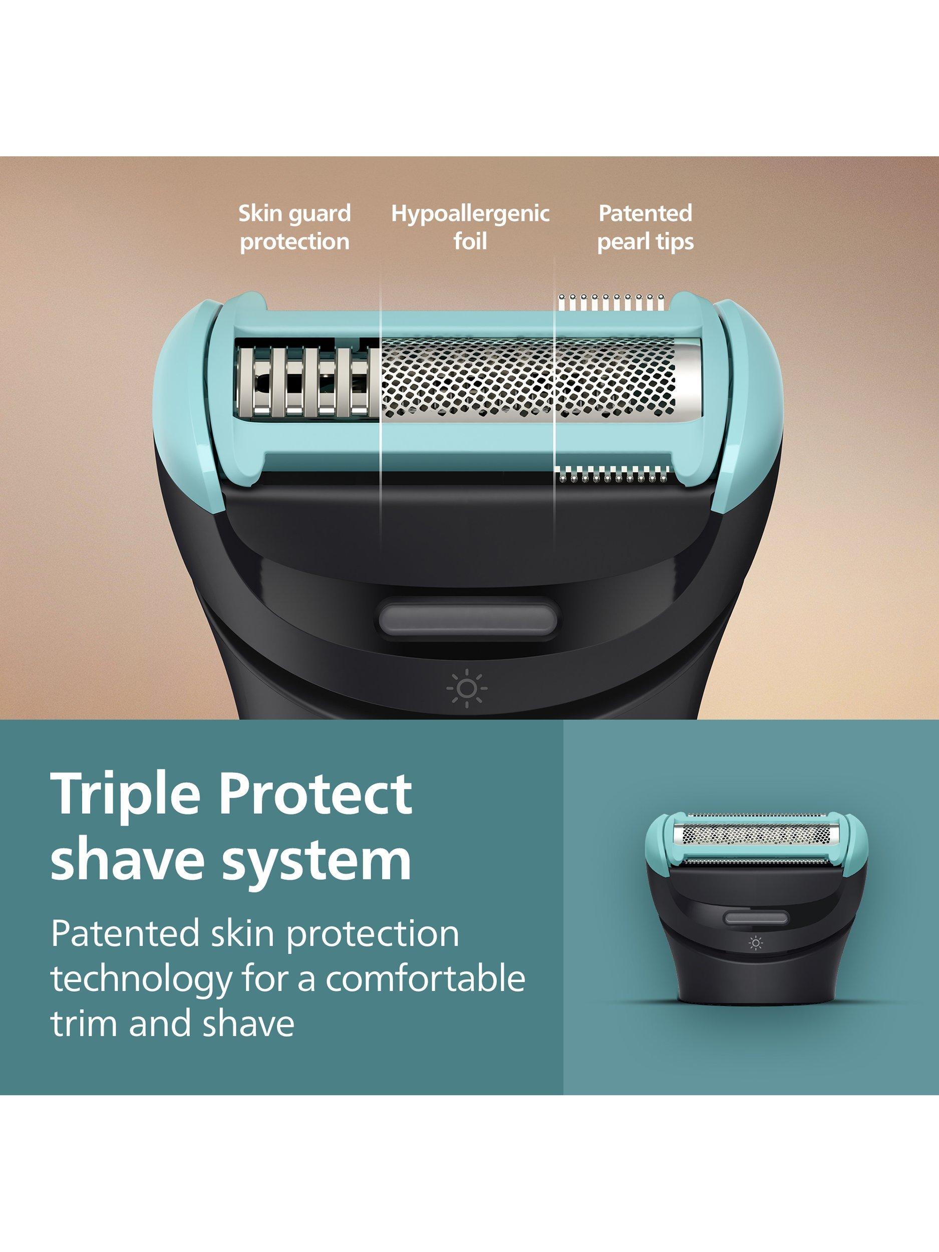 7000 Series 7480/15 BodyGroom Shaver, Black