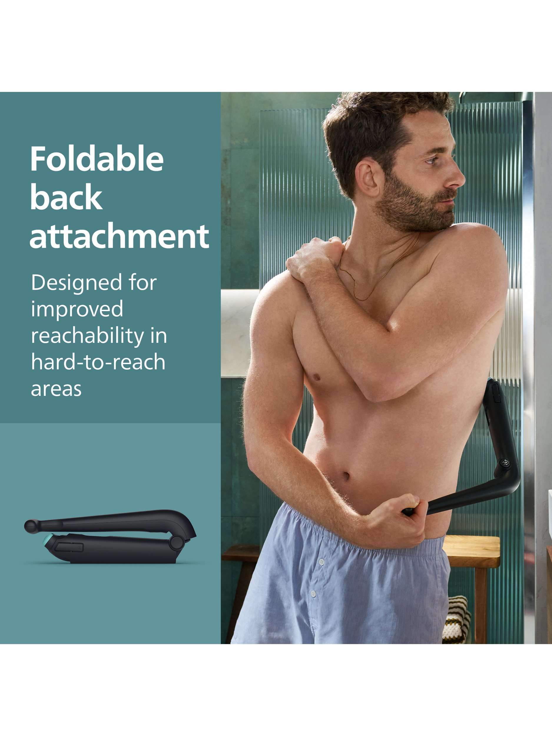 7000 Series 7480/15 BodyGroom Shaver, Black