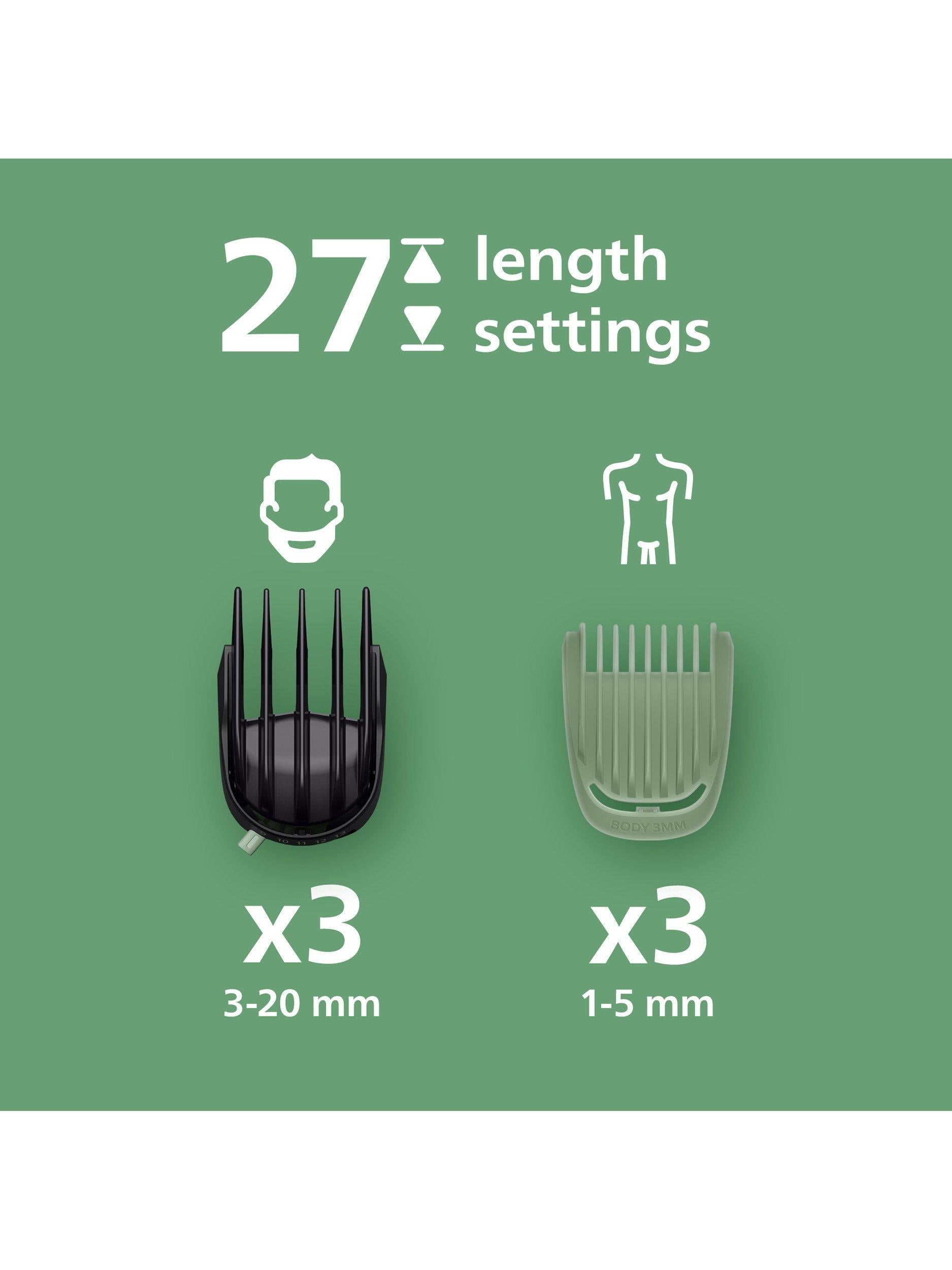 9000 Series MG9531/15  MultiGroom 15 in 1 All-in-One Trimmer, Grey