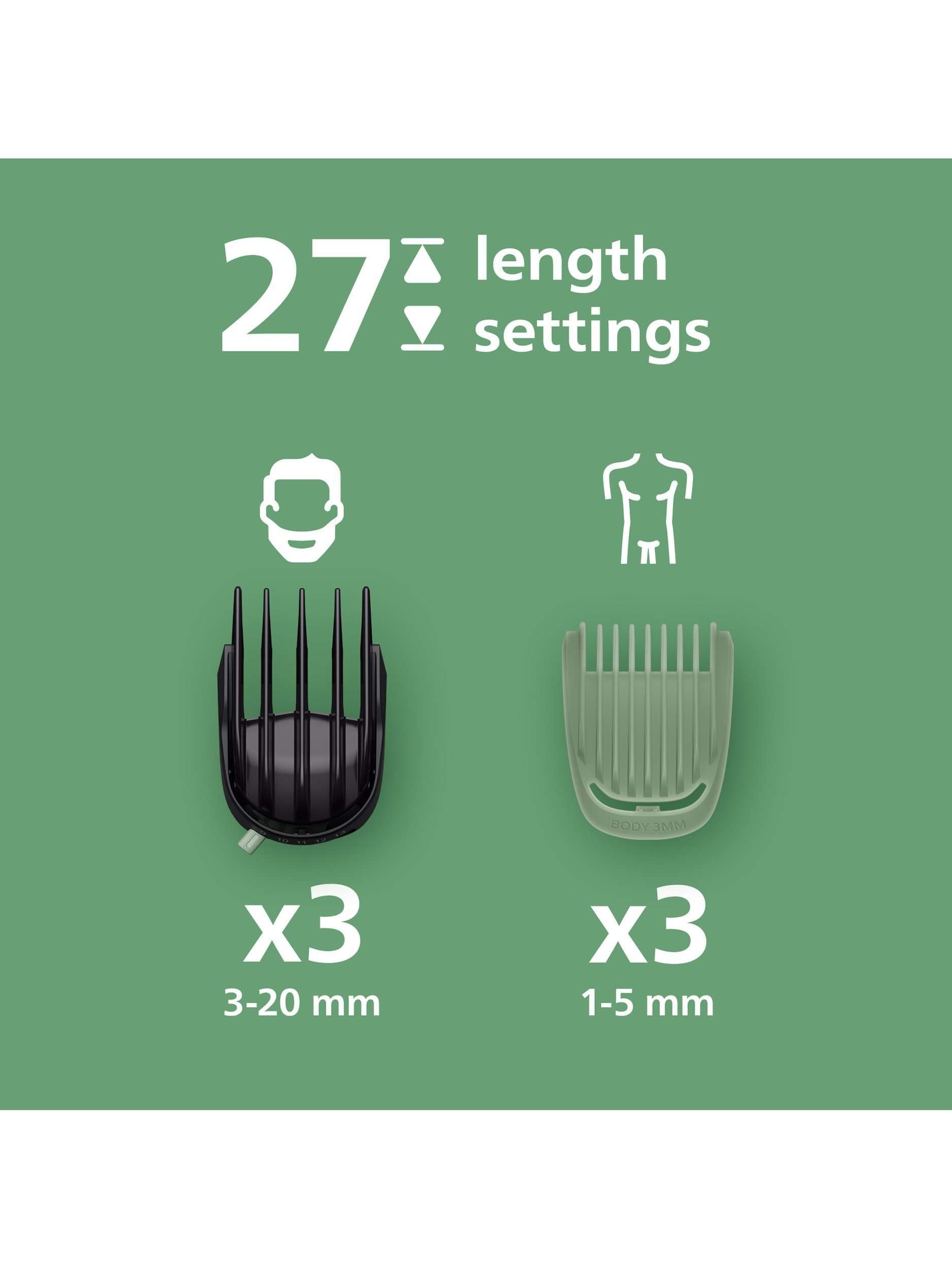 9000 Series MG9531/15  MultiGroom 15 in 1 All-in-One Trimmer, Grey