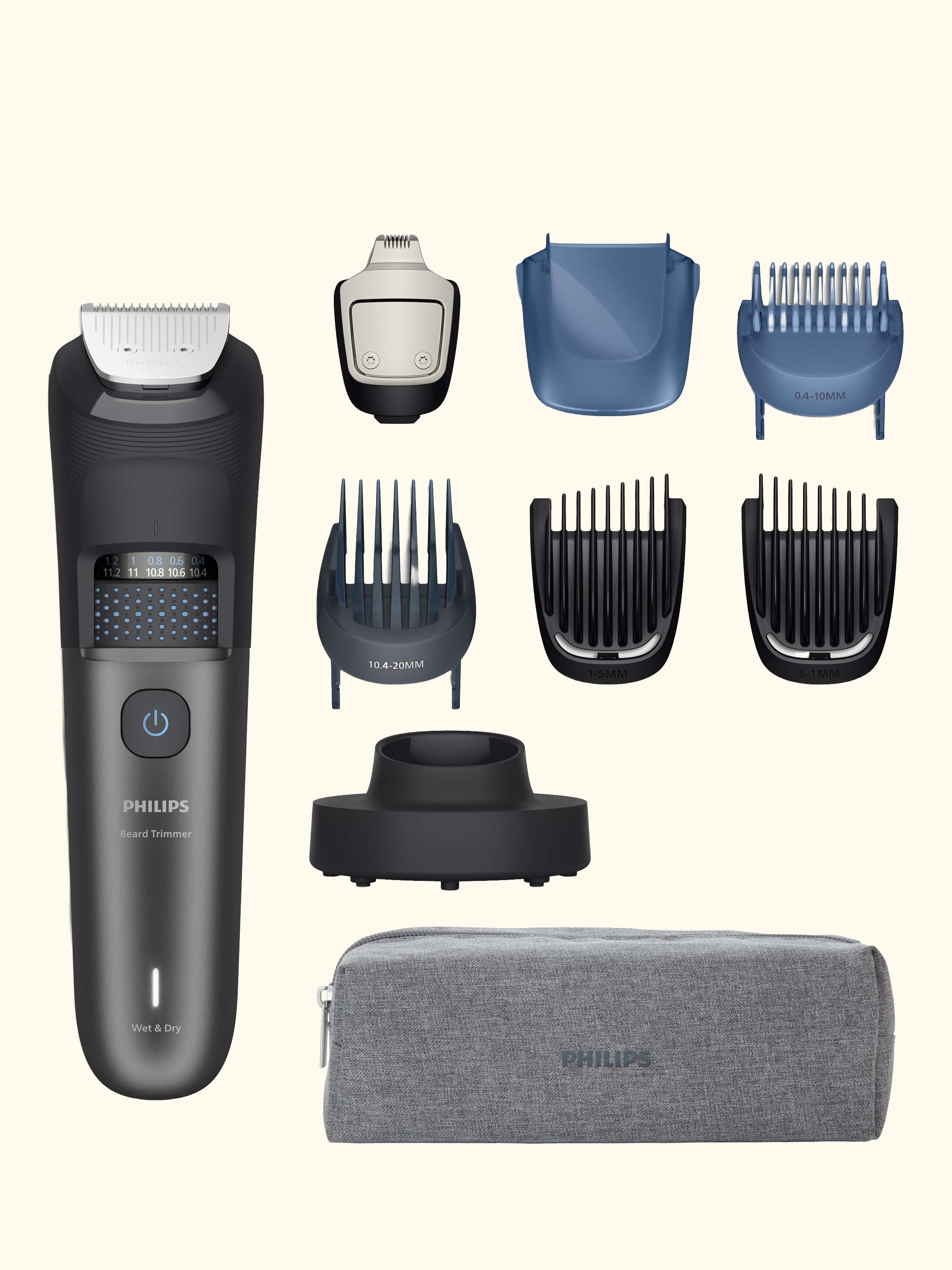 BT7665/15 Series 7000 Beard Trimmer, Black