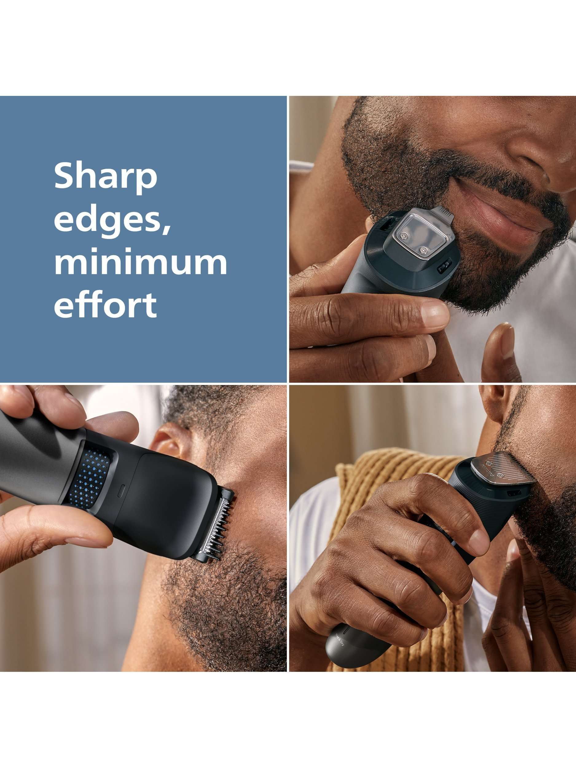 BT7665/15 Series 7000 Beard Trimmer, Black