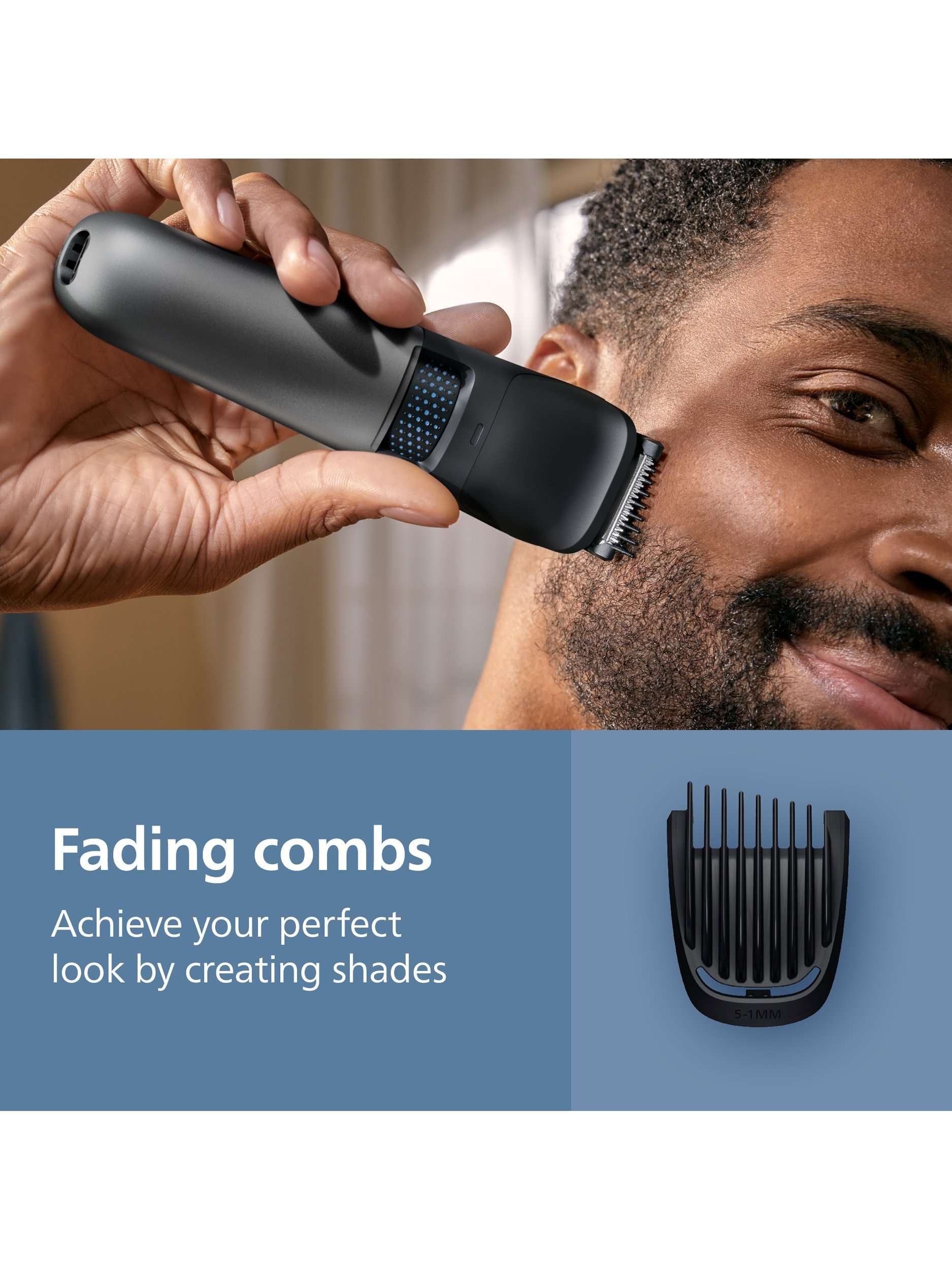 BT7665/15 Series 7000 Beard Trimmer, Black