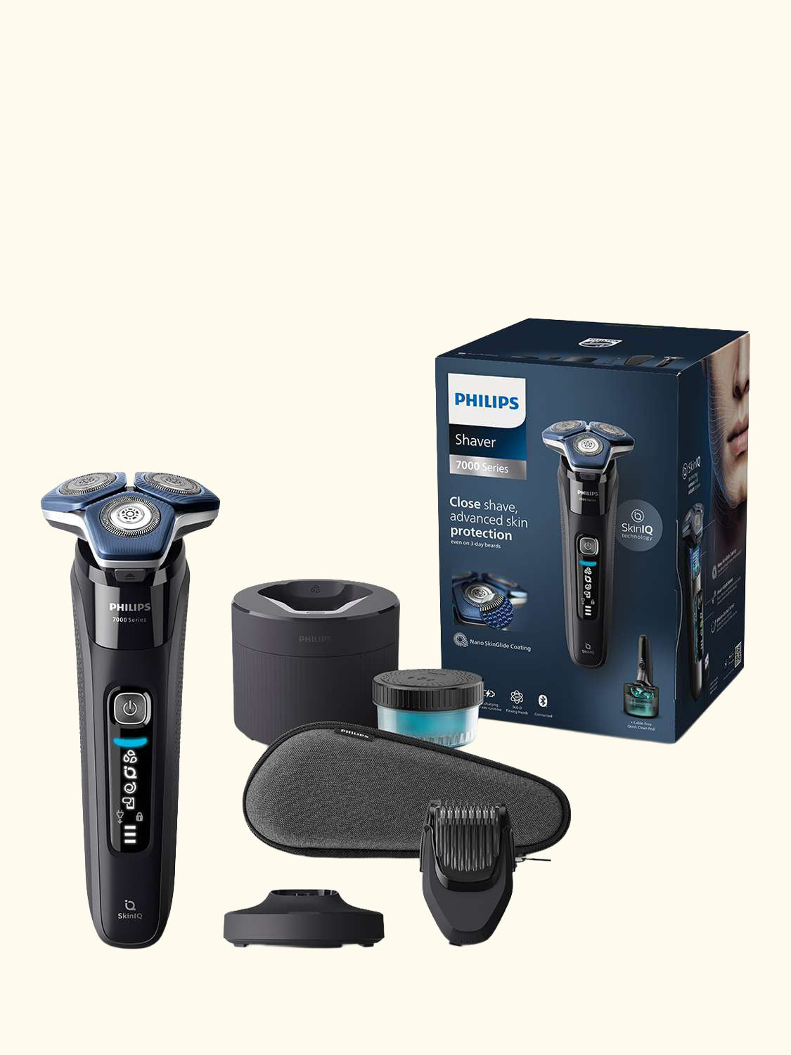 7000 Series S7886/58 Electric Shaver, Black