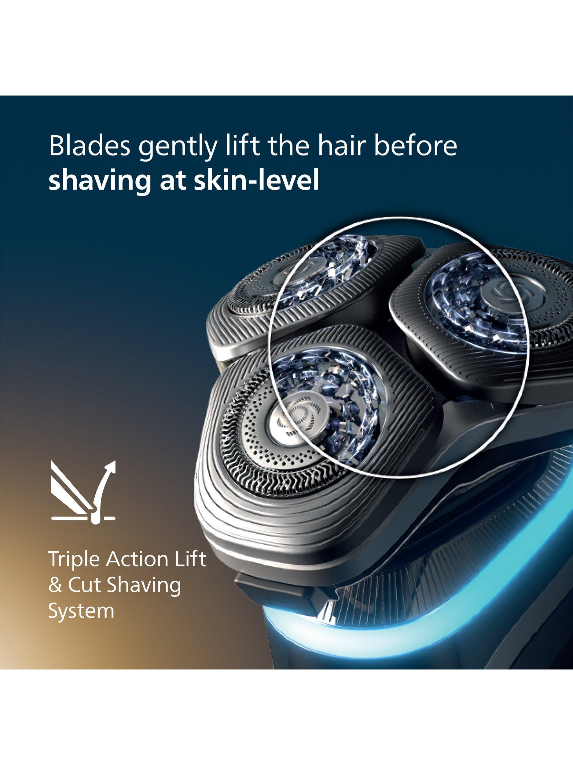 XP9204/30 i9000 Prestige Shaver Wet & Dry Electric Shaver with Skin IQ Technology, Slate