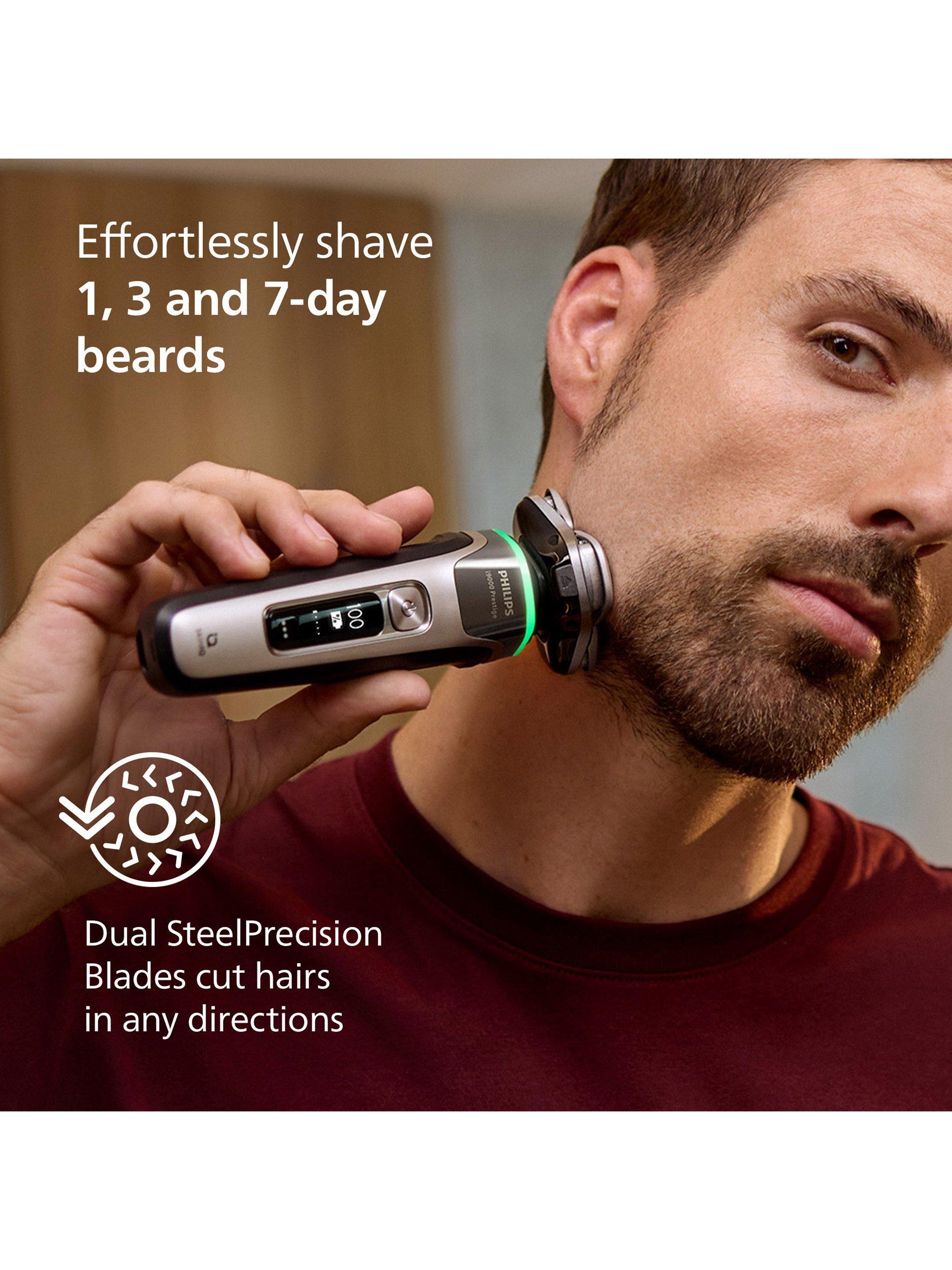 XP9204/30 i9000 Prestige Shaver Wet & Dry Electric Shaver with Skin IQ Technology, Slate