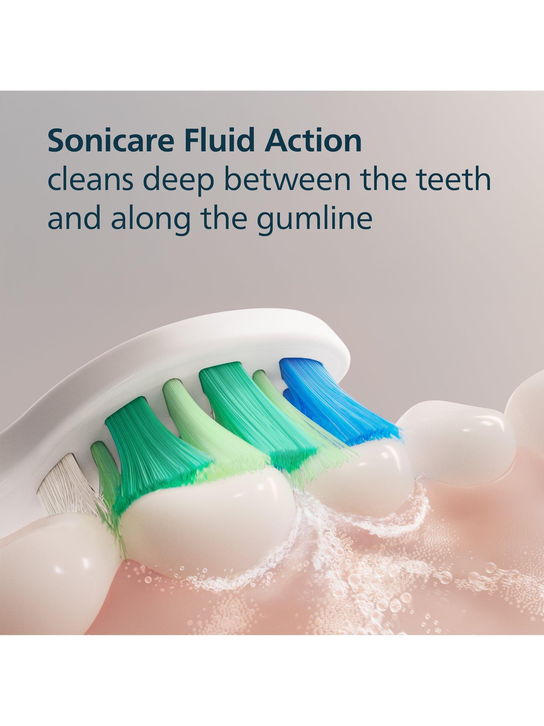 Sonicare HX9004/87 InterCare Toothbrush Heads, Pack of 4, White