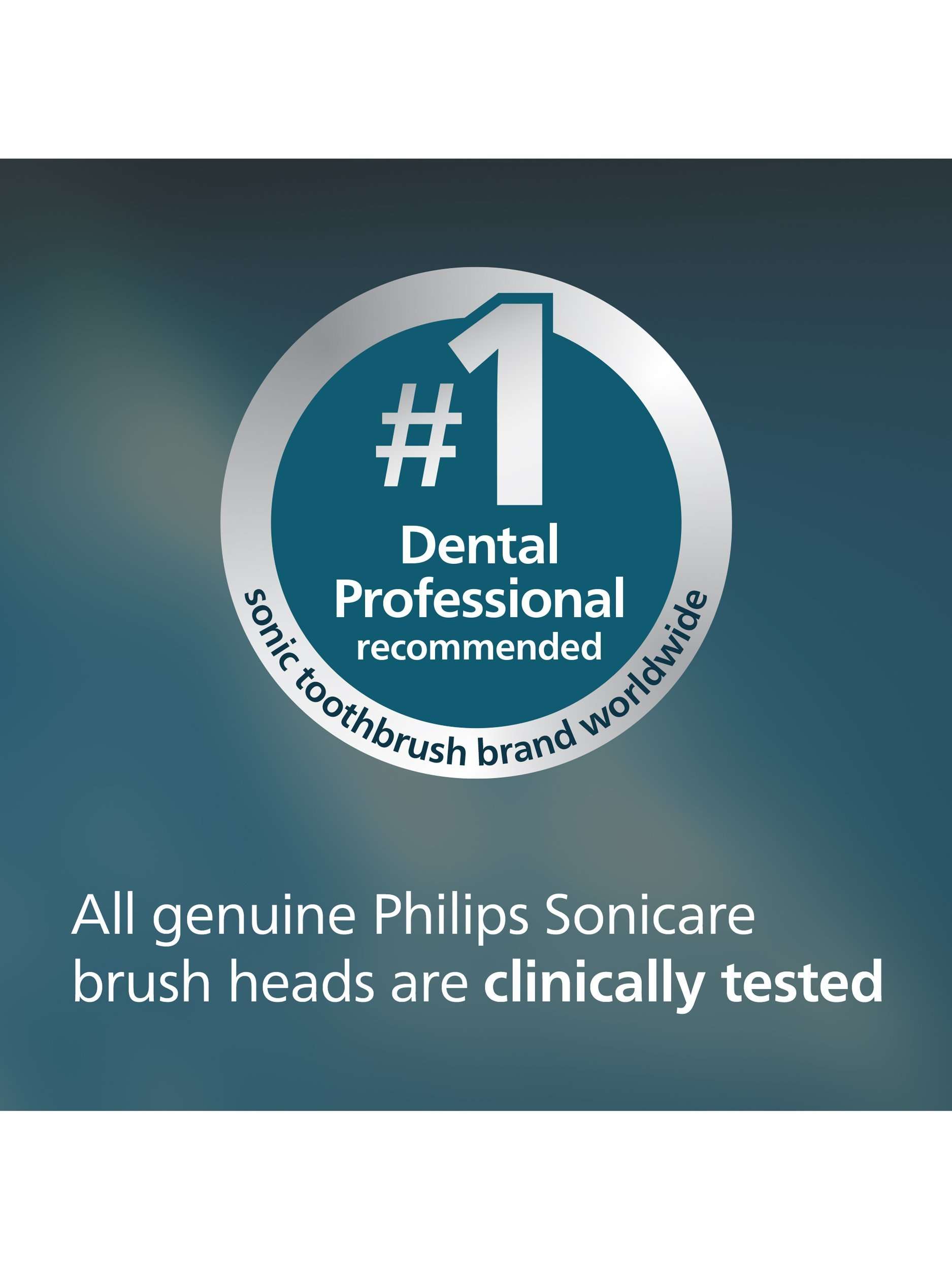 Sonicare HX9004/87 InterCare Toothbrush Heads, Pack of 4, White