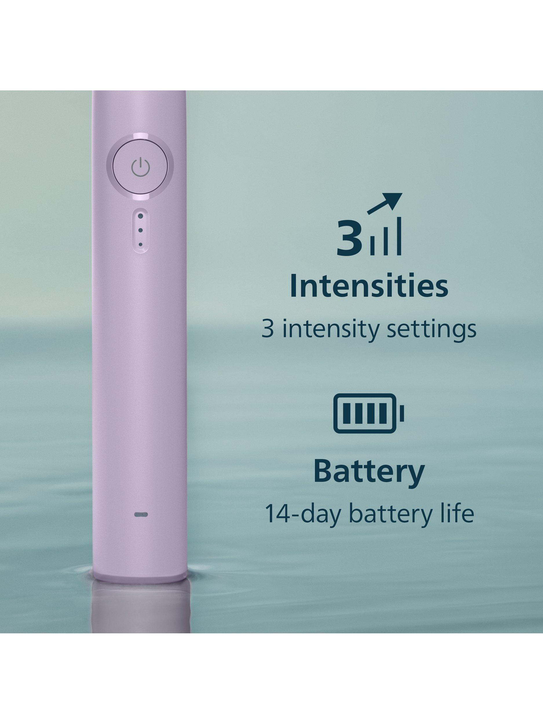 Sonicare HX4033/27 3100 Electric Toothbrush & Travel Case, Lilac