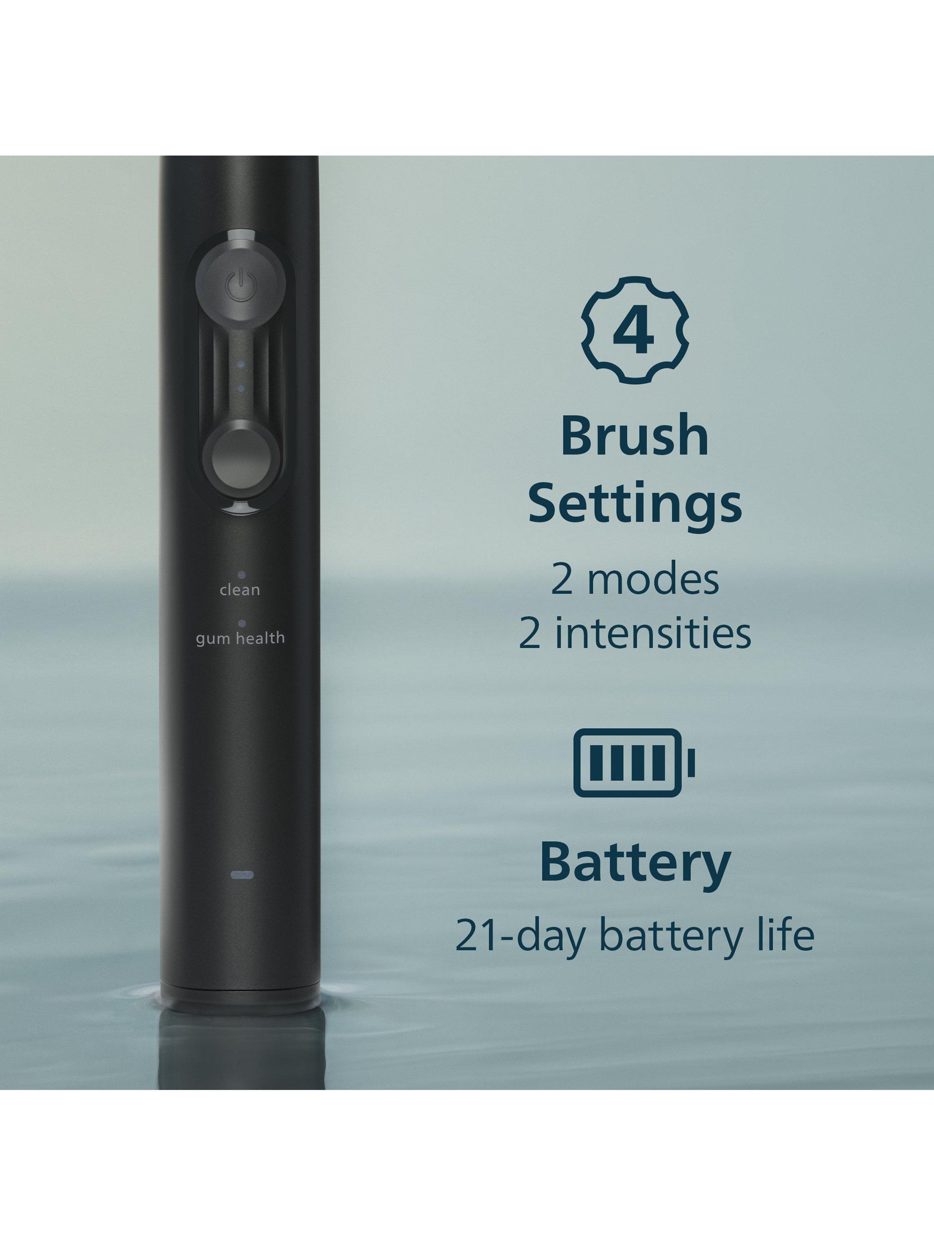 Sonicare HX4042/52 4100 Electric Toothbrush, Black