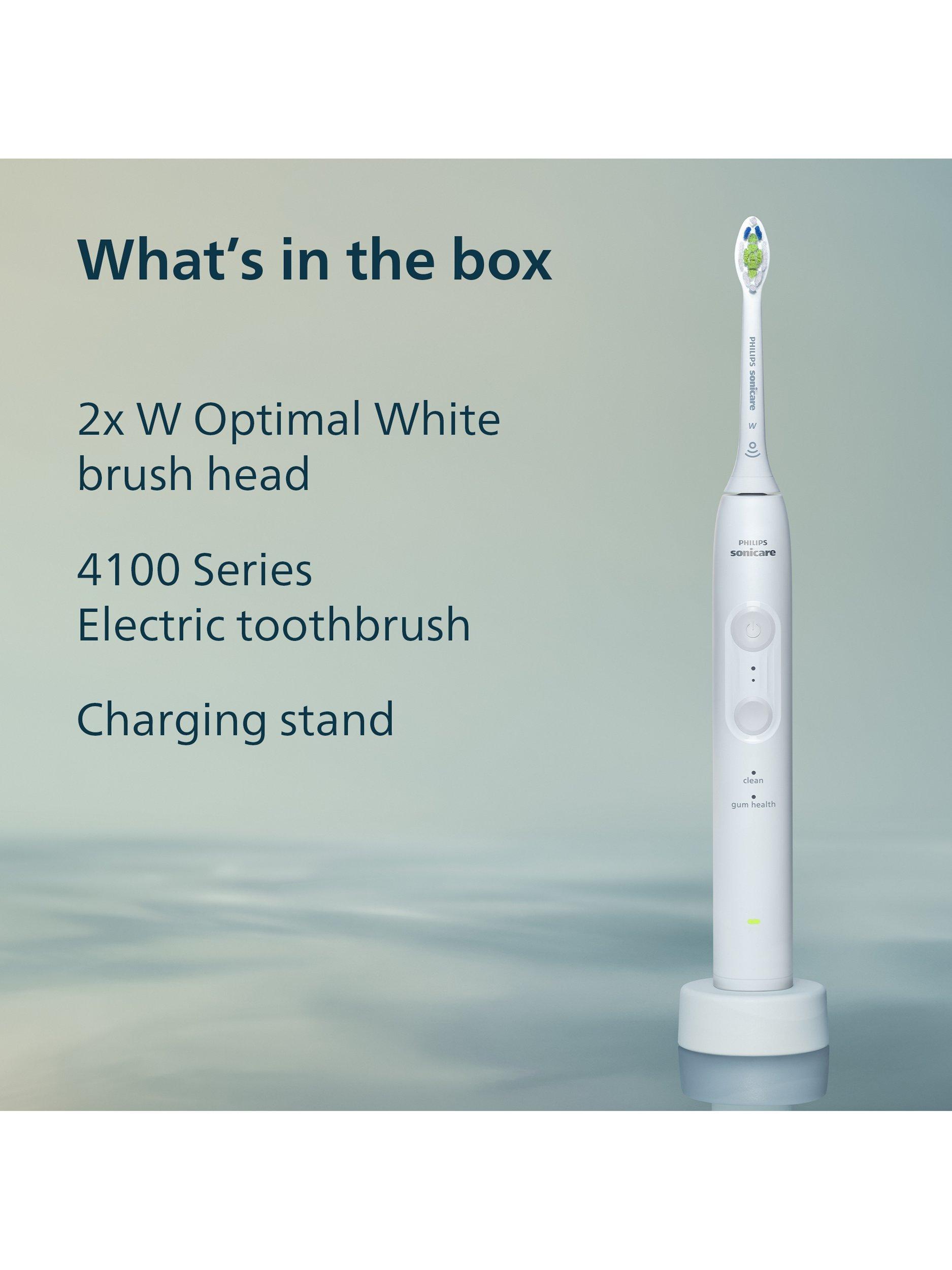 Sonicare HX4042/41 4100 Electric Toothbrush, White