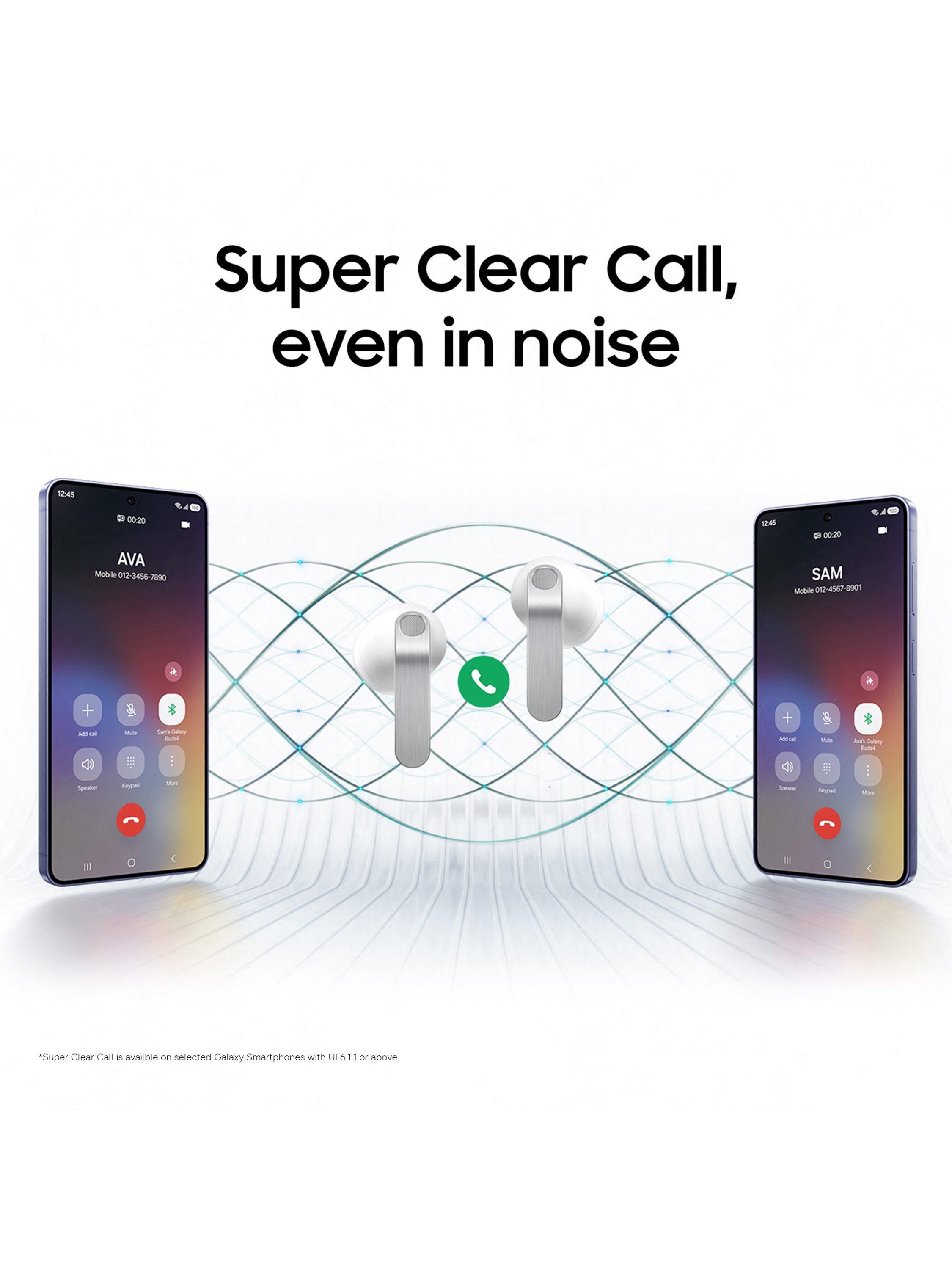 Galaxy Buds4 True Wireless Earbuds with Galaxy AI & Active Noise Cancellation
