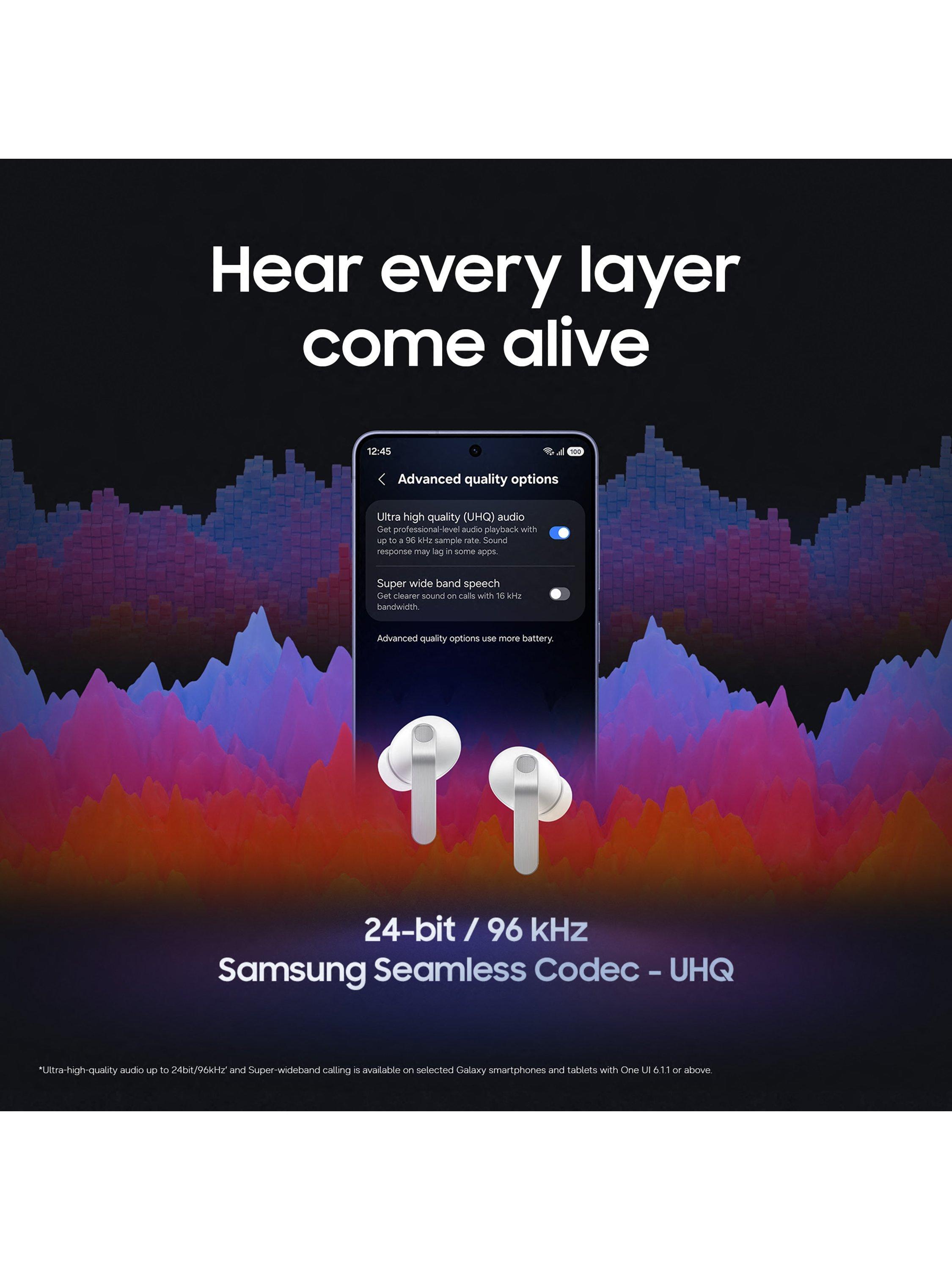 Galaxy Buds4 Pro True Wireless Earbuds with Galaxy AI & Active Noise Cancellation