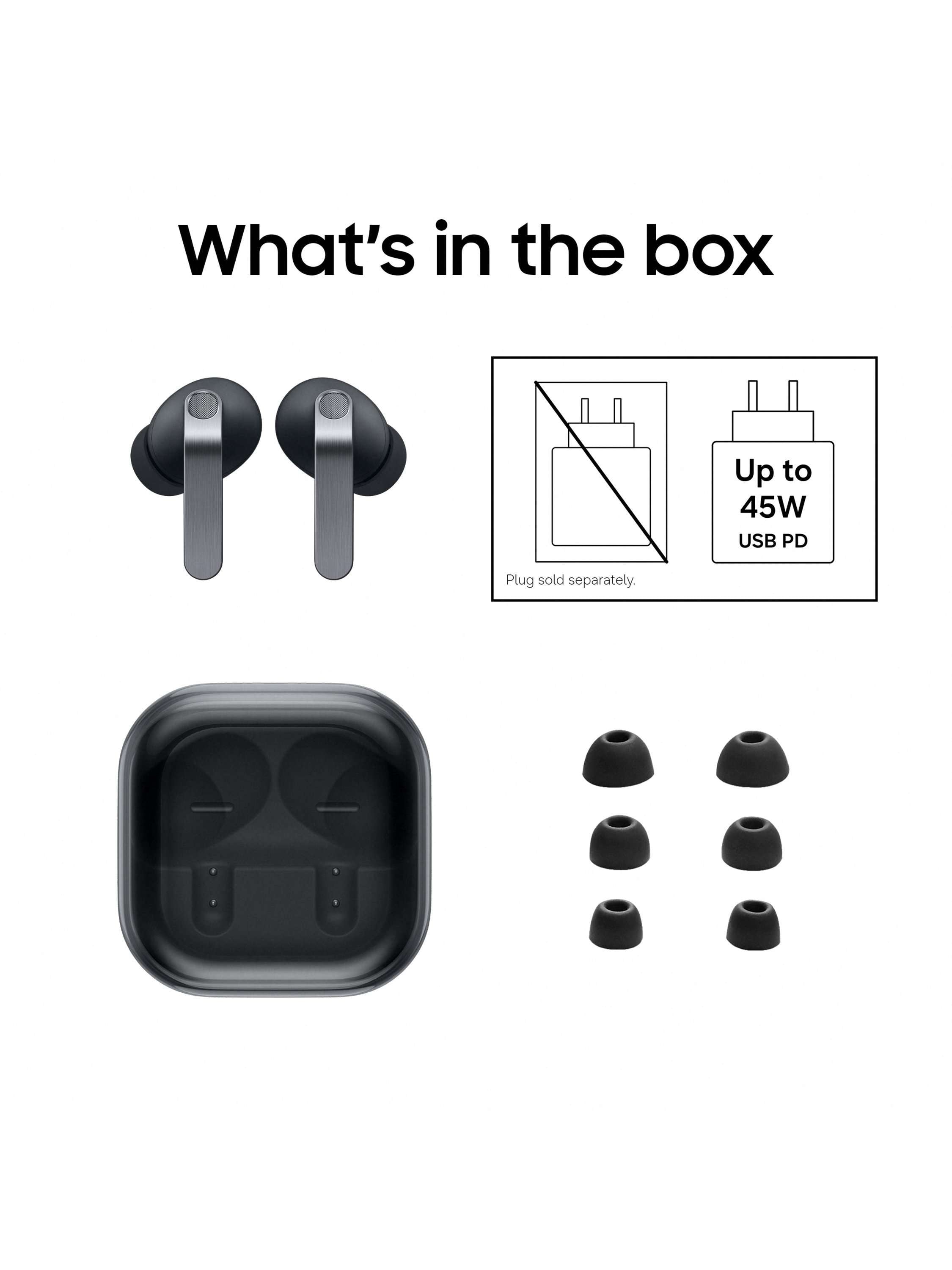 Galaxy Buds4 Pro True Wireless Earbuds with Galaxy AI & Active Noise Cancellation