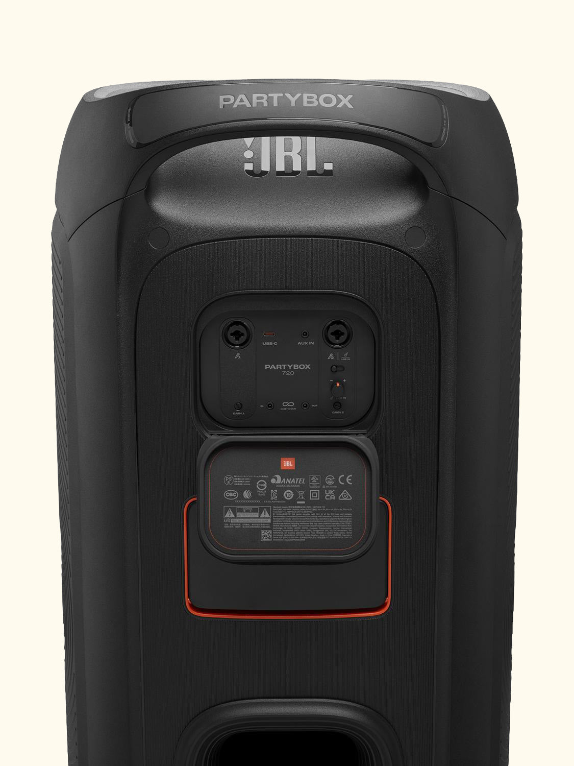 PartyBox 720 Bluetooth Speaker with Lights, Black