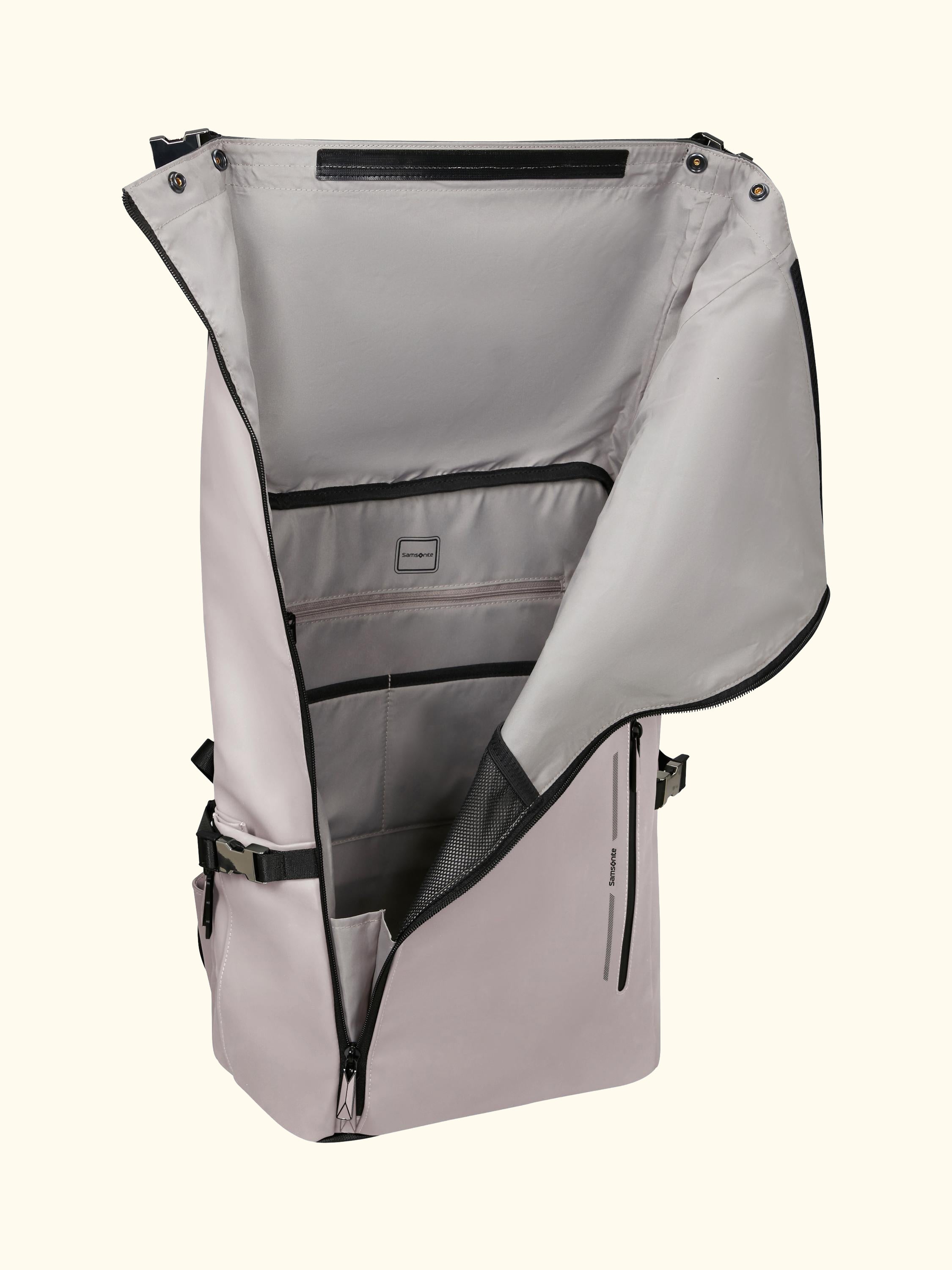 Glam-Go Roll Top Laptop Backpack, 26L