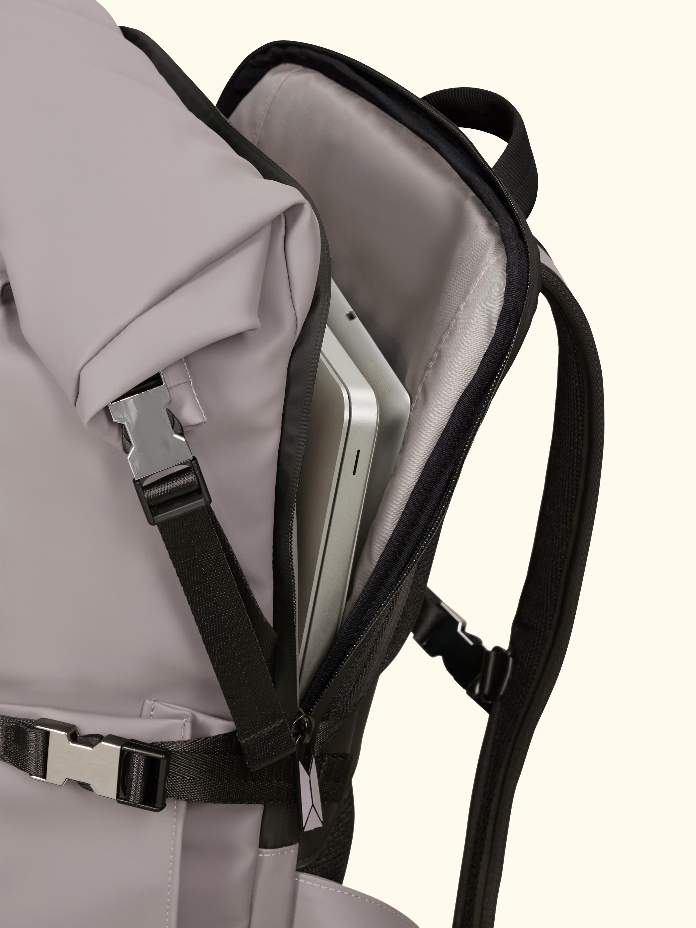 Glam-Go Roll Top Laptop Backpack, 26L