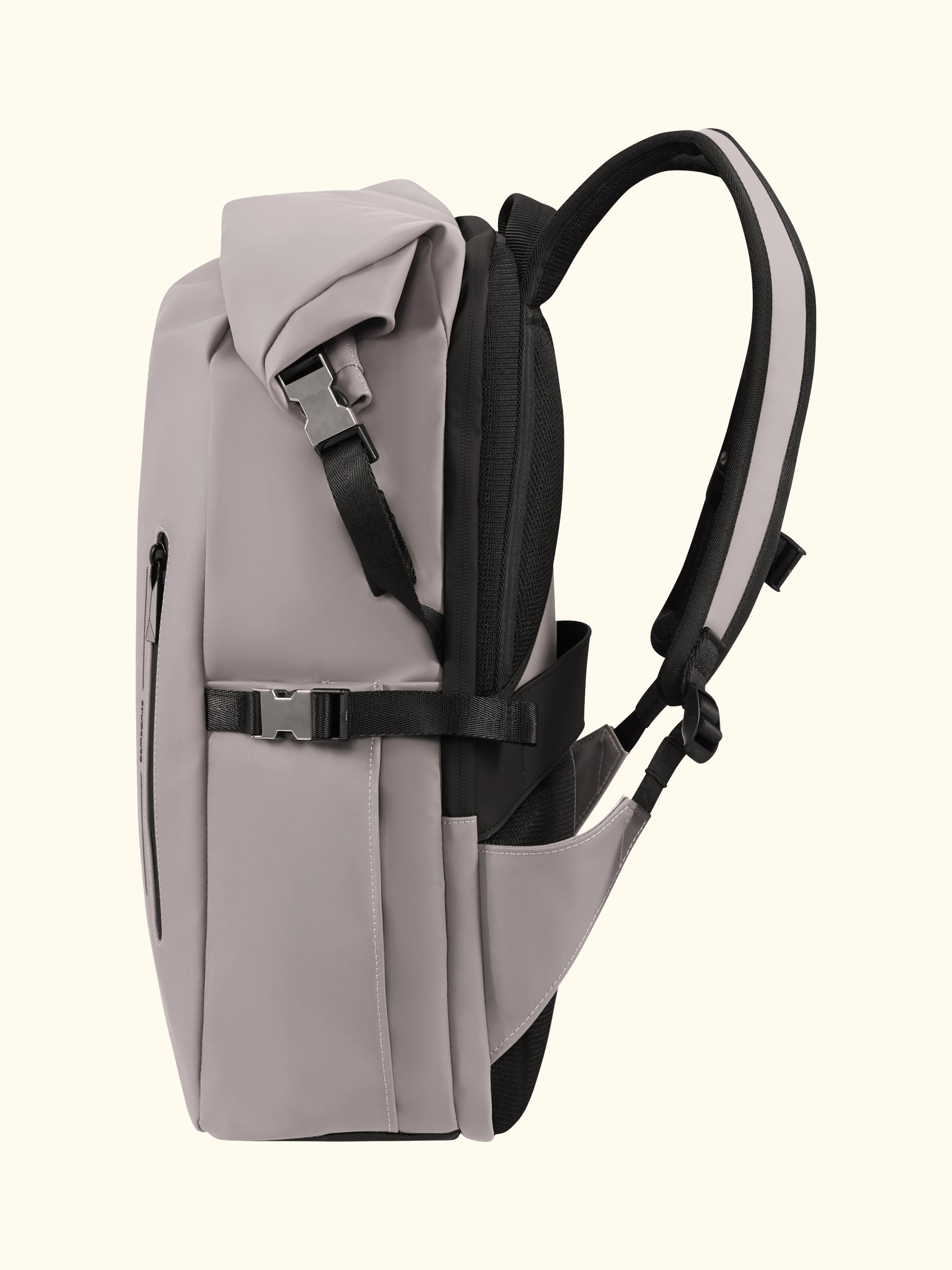 Glam-Go Roll Top Laptop Backpack, 26L