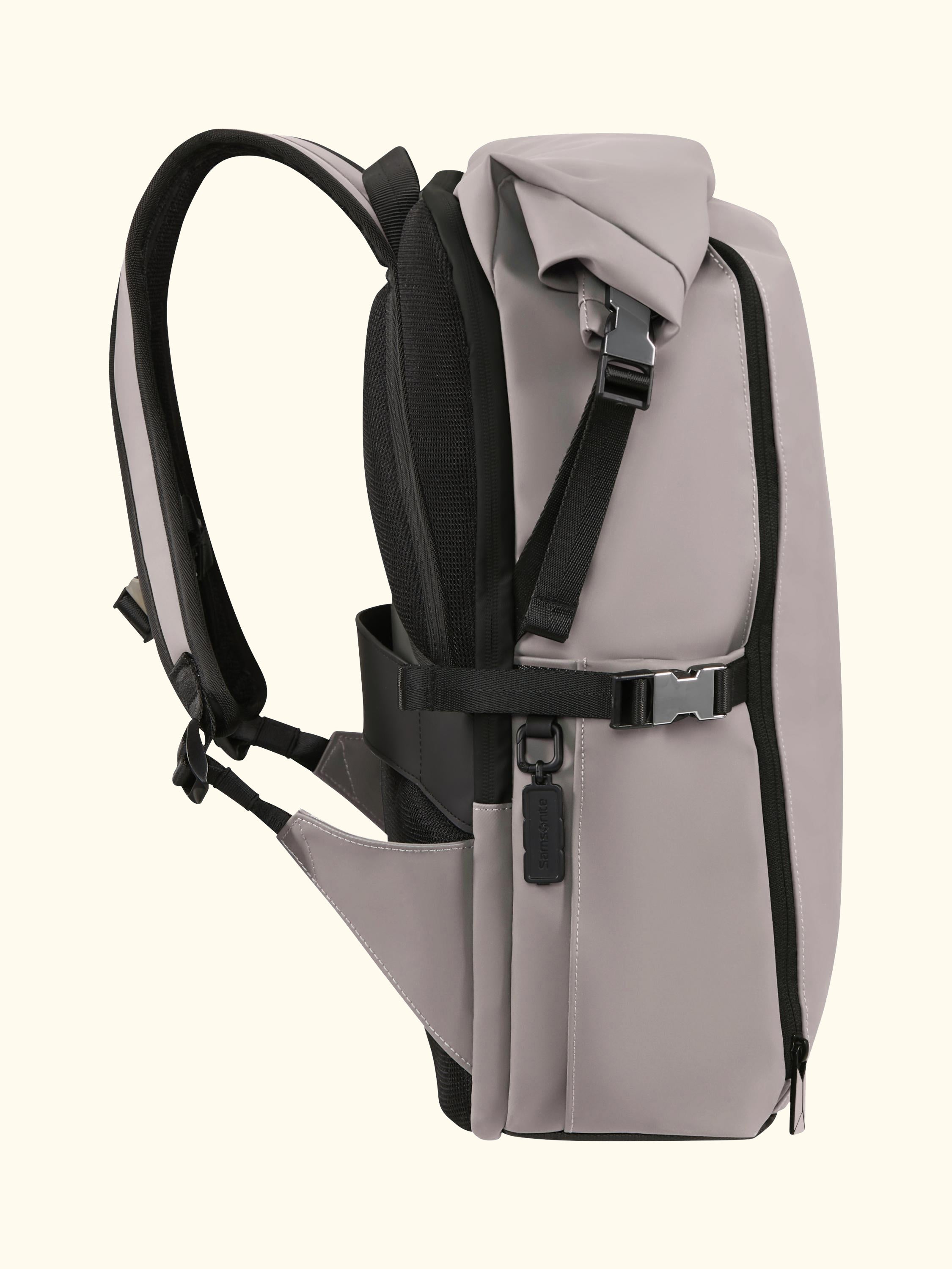 Glam-Go Roll Top Laptop Backpack, 26L