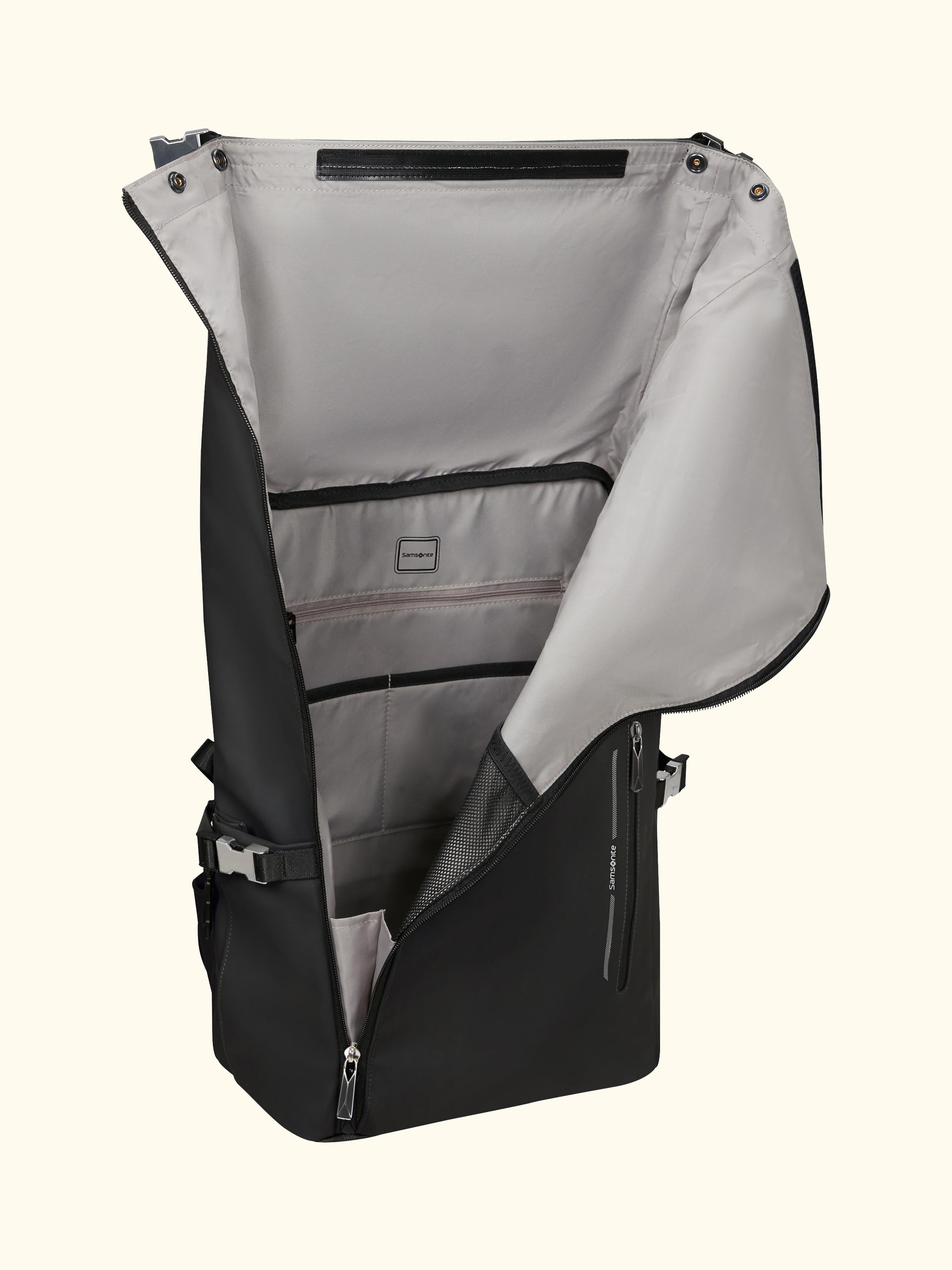 Glam-Go Roll Top Laptop Backpack, 26L