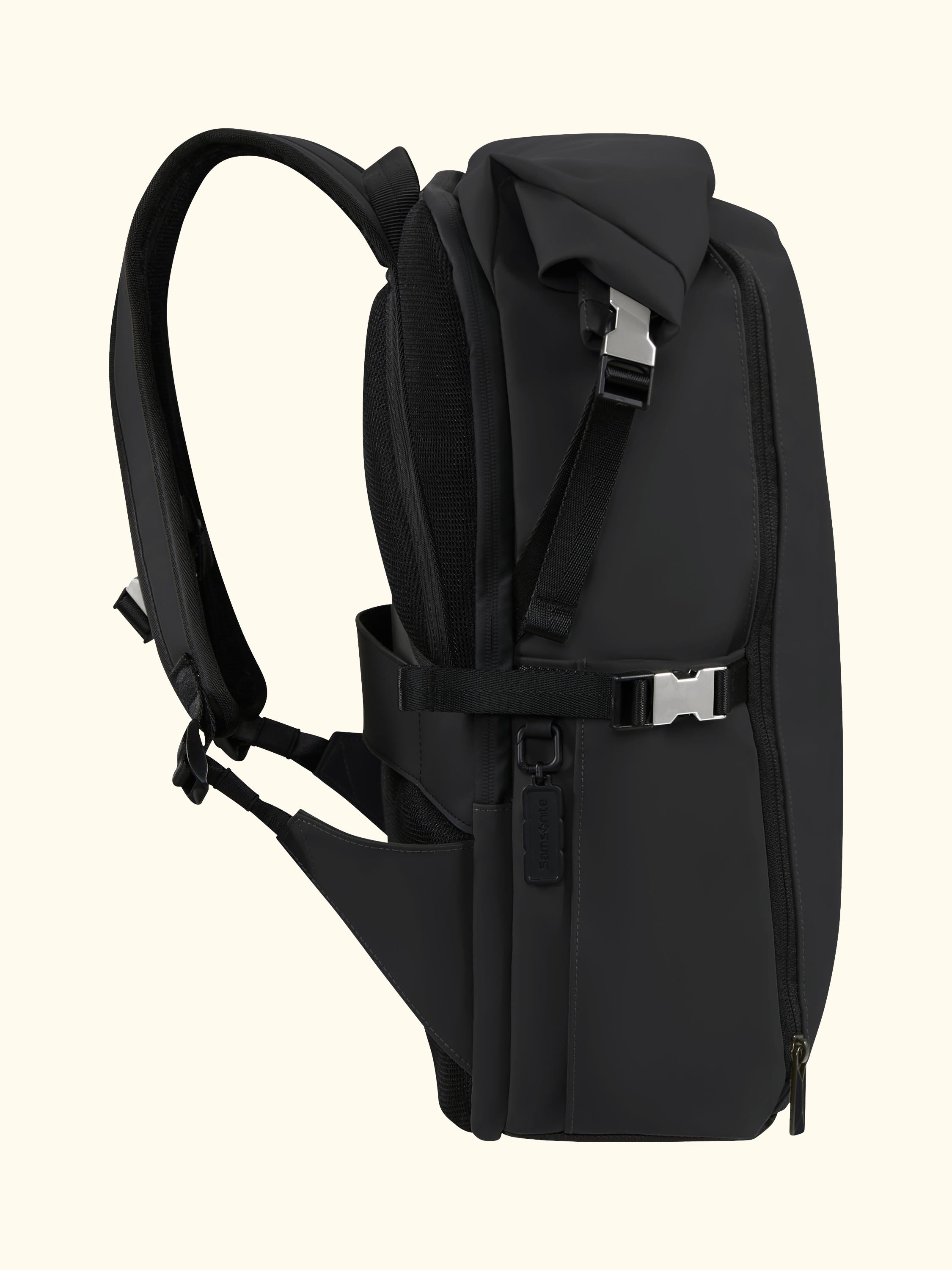 Glam-Go Roll Top Laptop Backpack, 26L