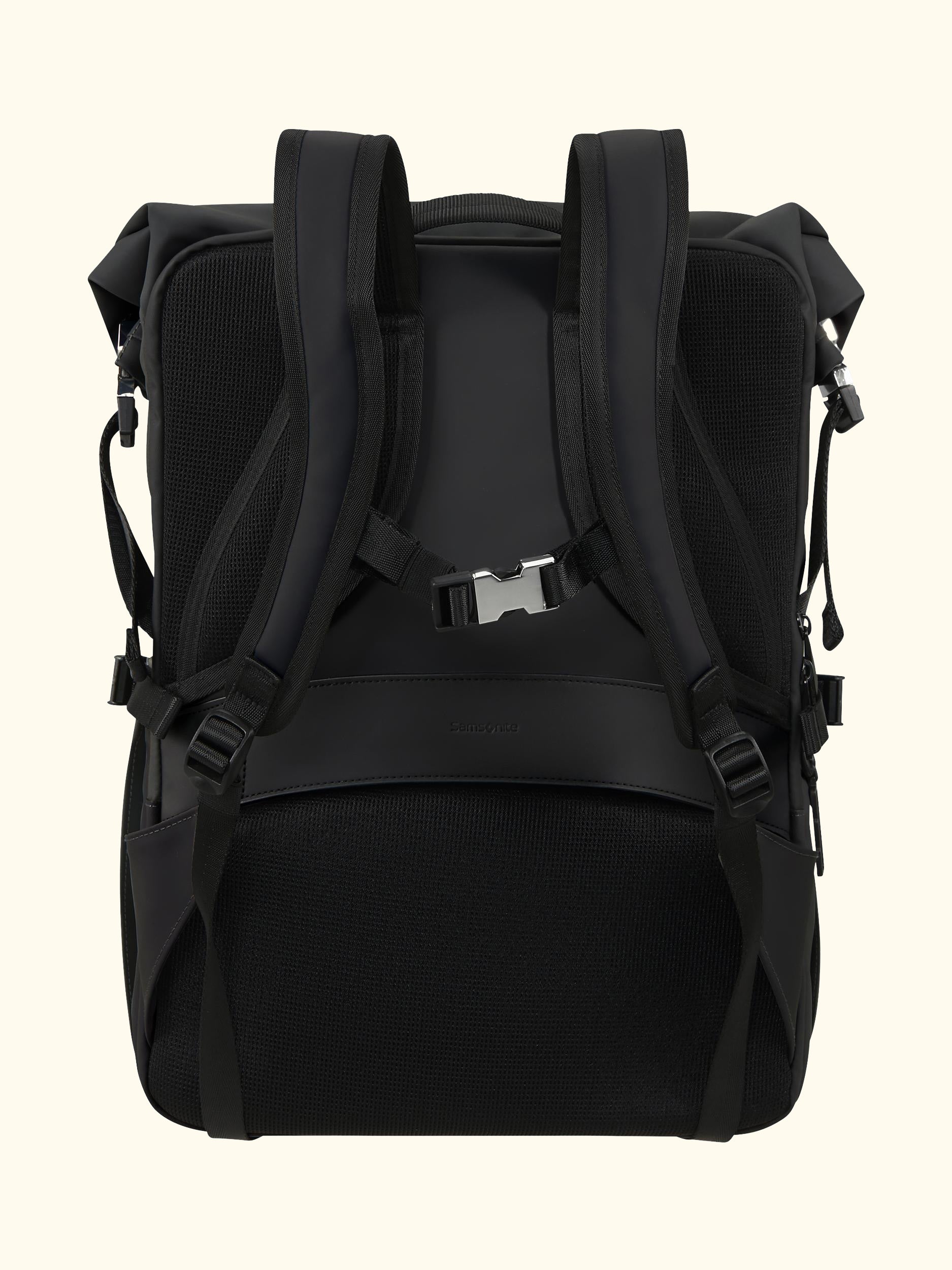 Glam-Go Roll Top Laptop Backpack, 26L