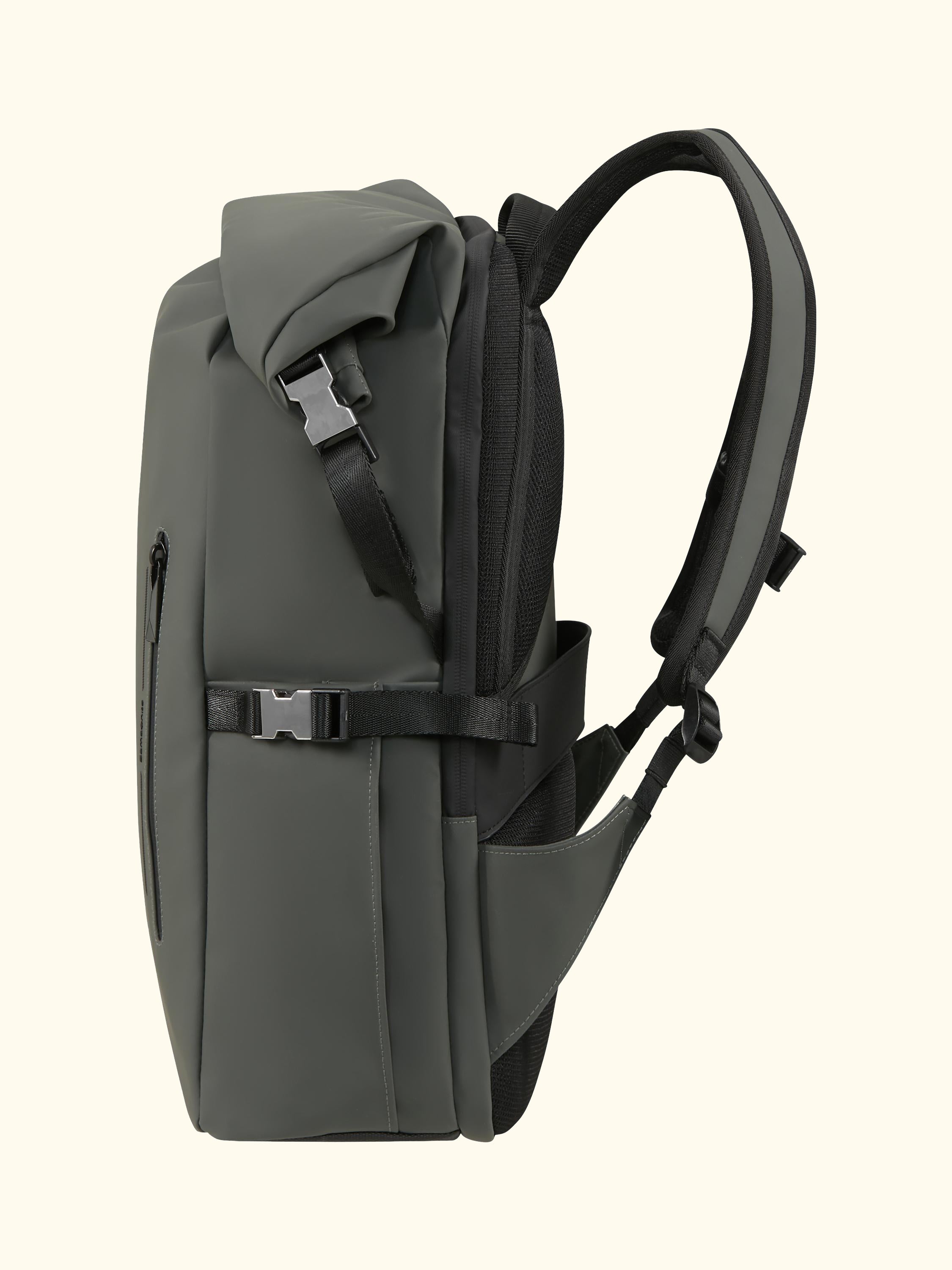 Glam-Go Roll Top Laptop Backpack, 26L