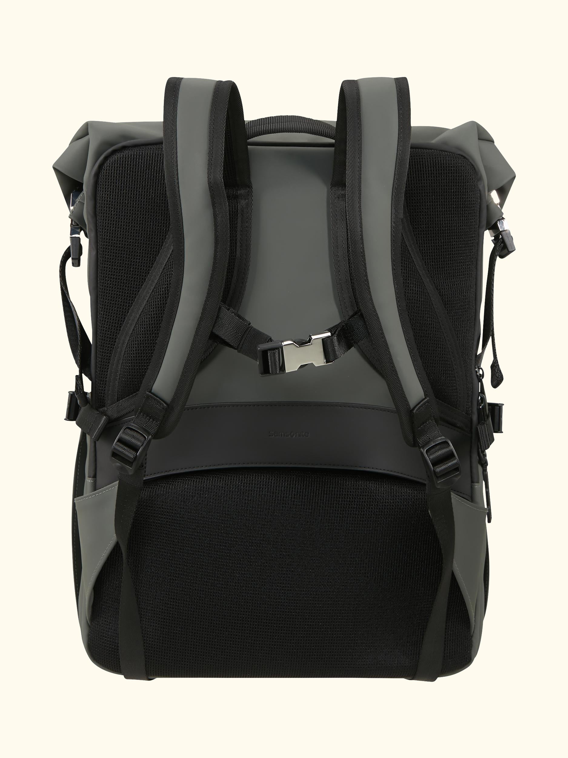 Glam-Go Roll Top Laptop Backpack, 26L
