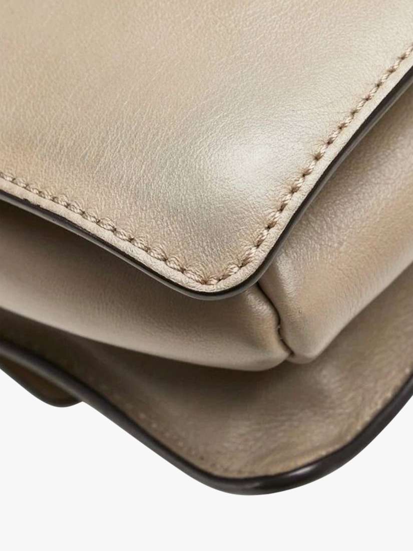Pre-loved Chloé Faye Suede and Leather Shoulder Bag, Neutral
