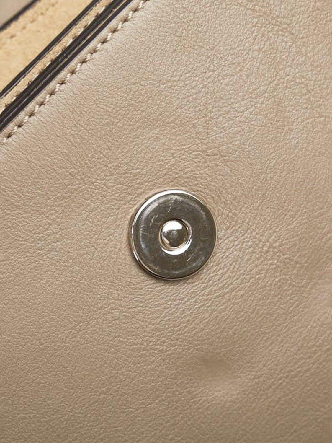 Pre-loved Chloé Faye Suede and Leather Shoulder Bag, Neutral