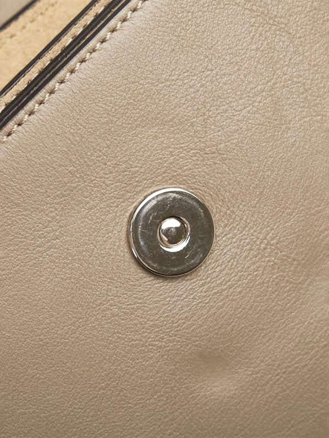 Pre-loved Chloé Faye Suede and Leather Shoulder Bag, Neutral