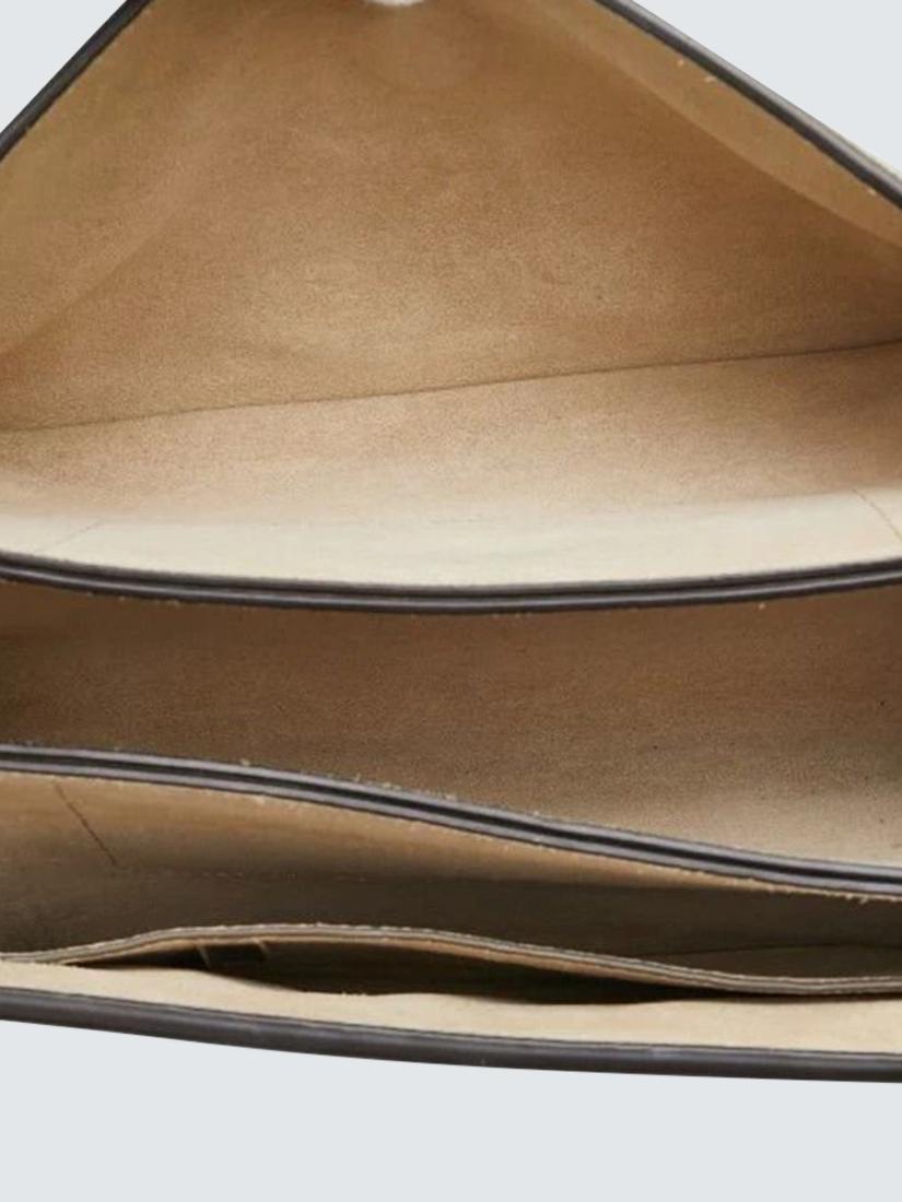 Pre-loved Chloé Faye Suede and Leather Shoulder Bag, Neutral