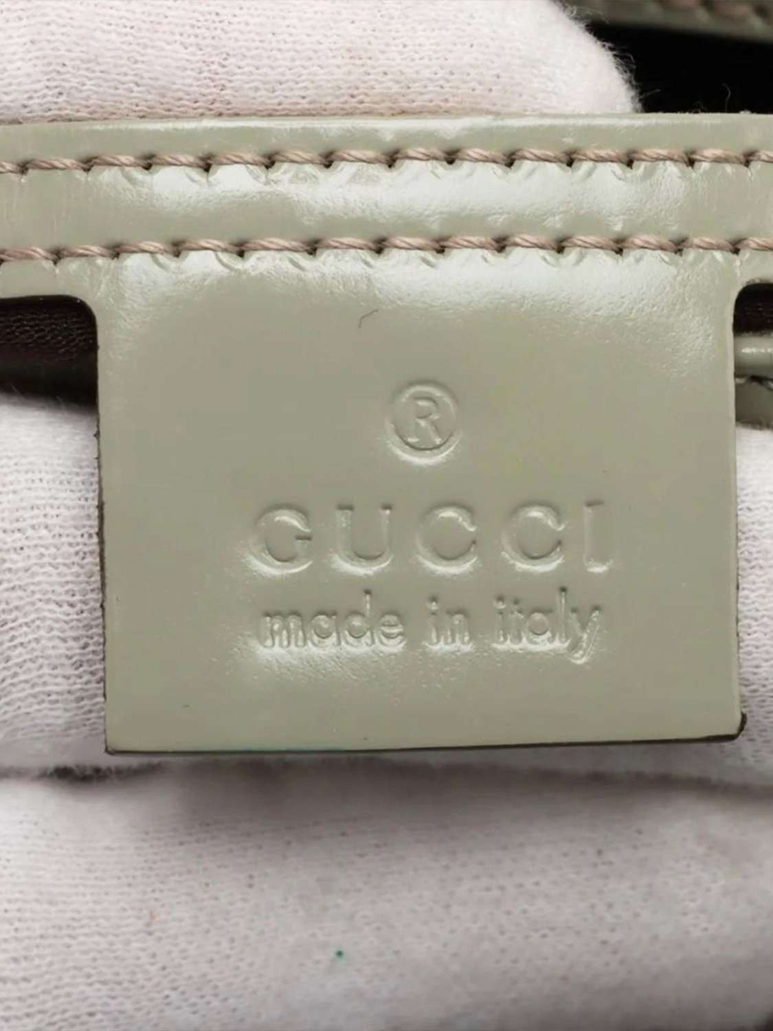 Pre-loved GUCCI GG Supreme Top Handle Bag, Brown