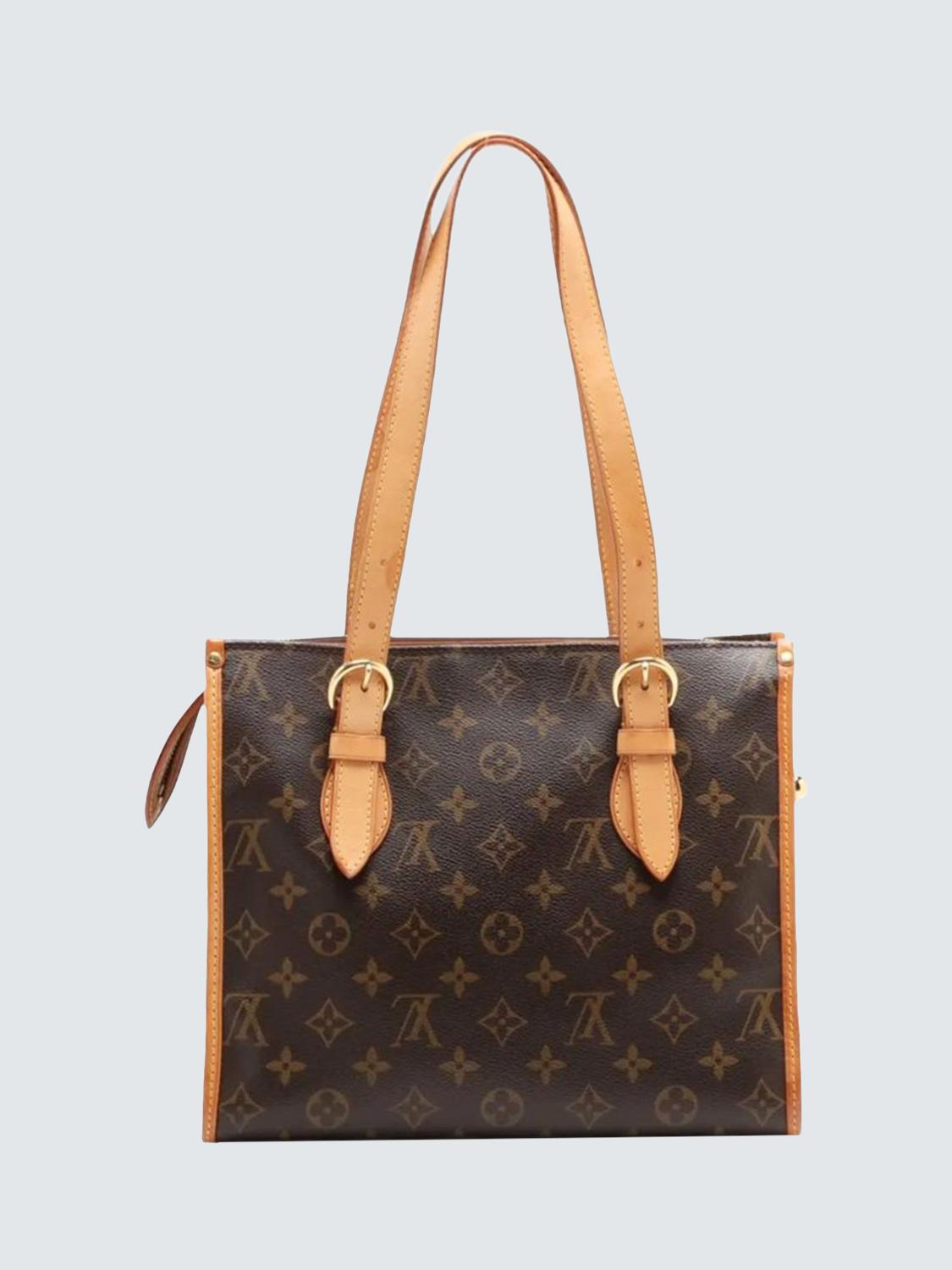 Pre-loved Louis Vuitton 2008 Monogram Popancuoulou Top Handle Bag, Brown