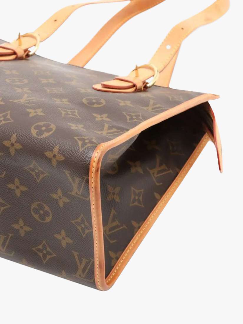 Pre-loved Louis Vuitton 2008 Monogram Popancuoulou Top Handle Bag, Brown