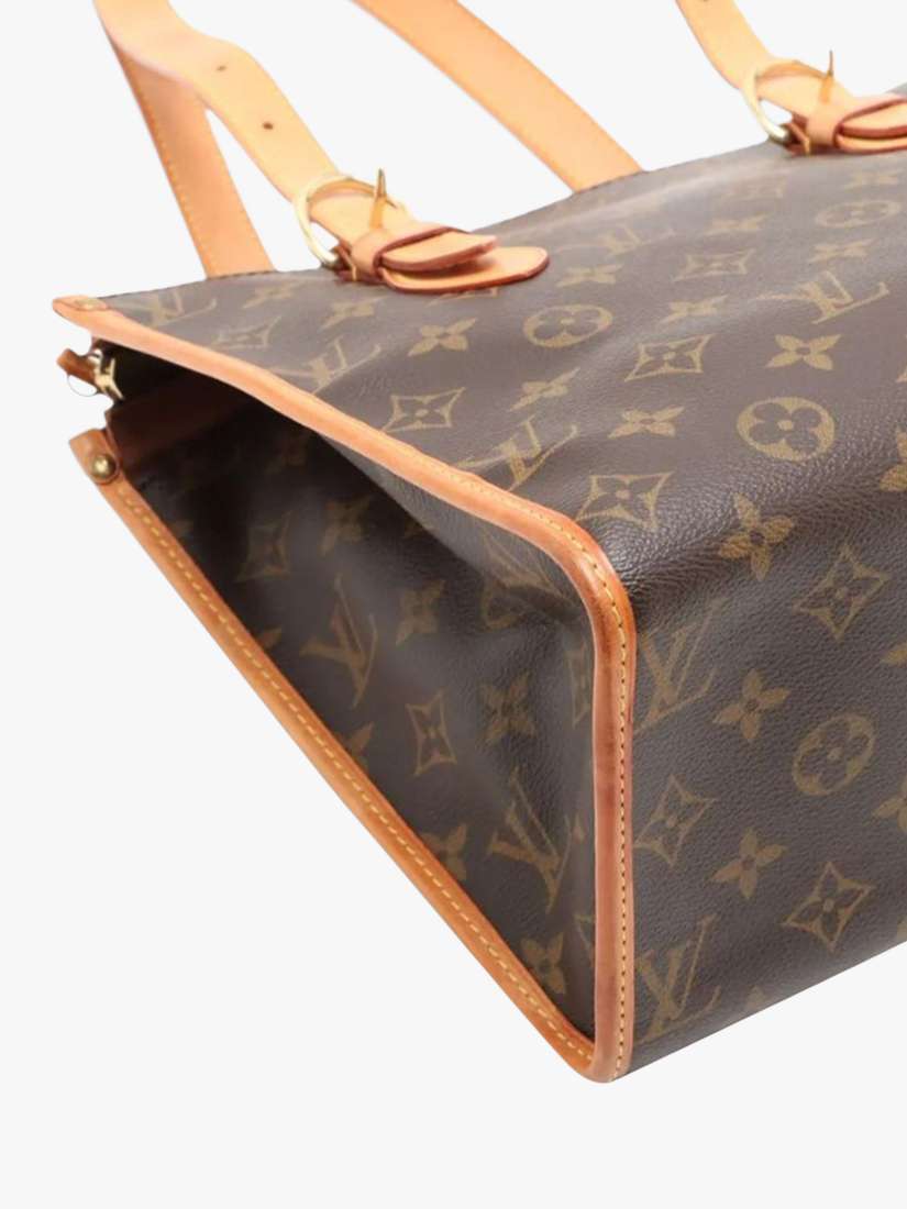 Pre-loved Louis Vuitton 2008 Monogram Popancuoulou Top Handle Bag, Brown