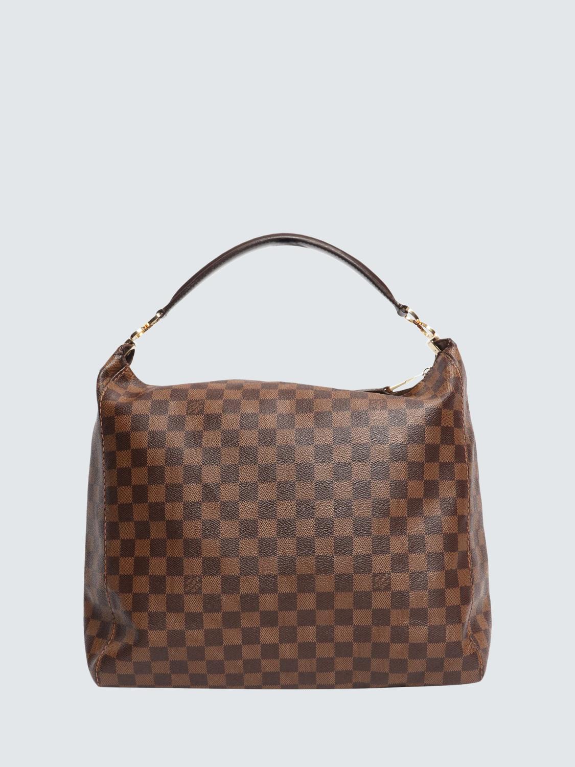 Pre-loved Louis Vuitton 2013 Damier Ebene Portobello GM Bag, Brown