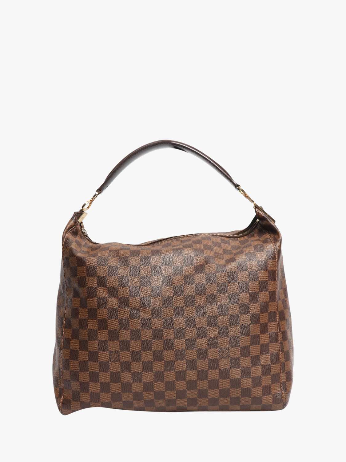 Pre-loved Louis Vuitton 2013 Damier Ebene Portobello GM Bag, Brown