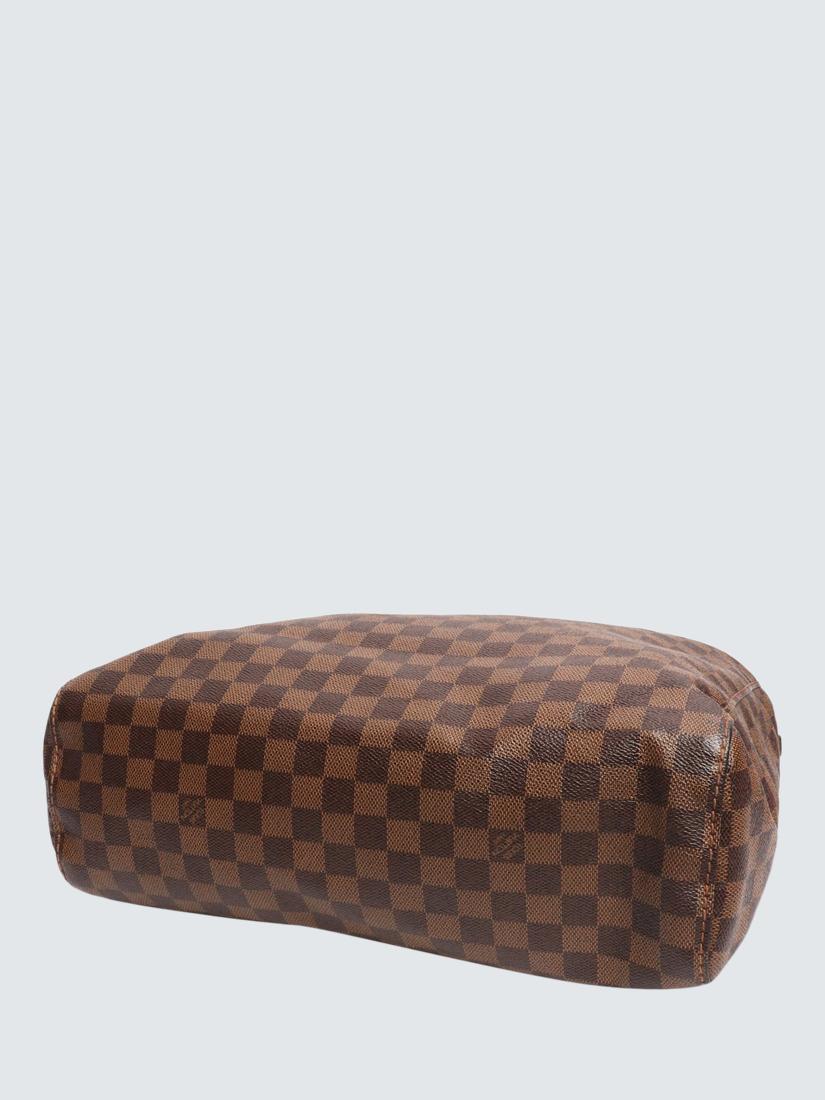 Pre-loved Louis Vuitton 2013 Damier Ebene Portobello GM Bag, Brown