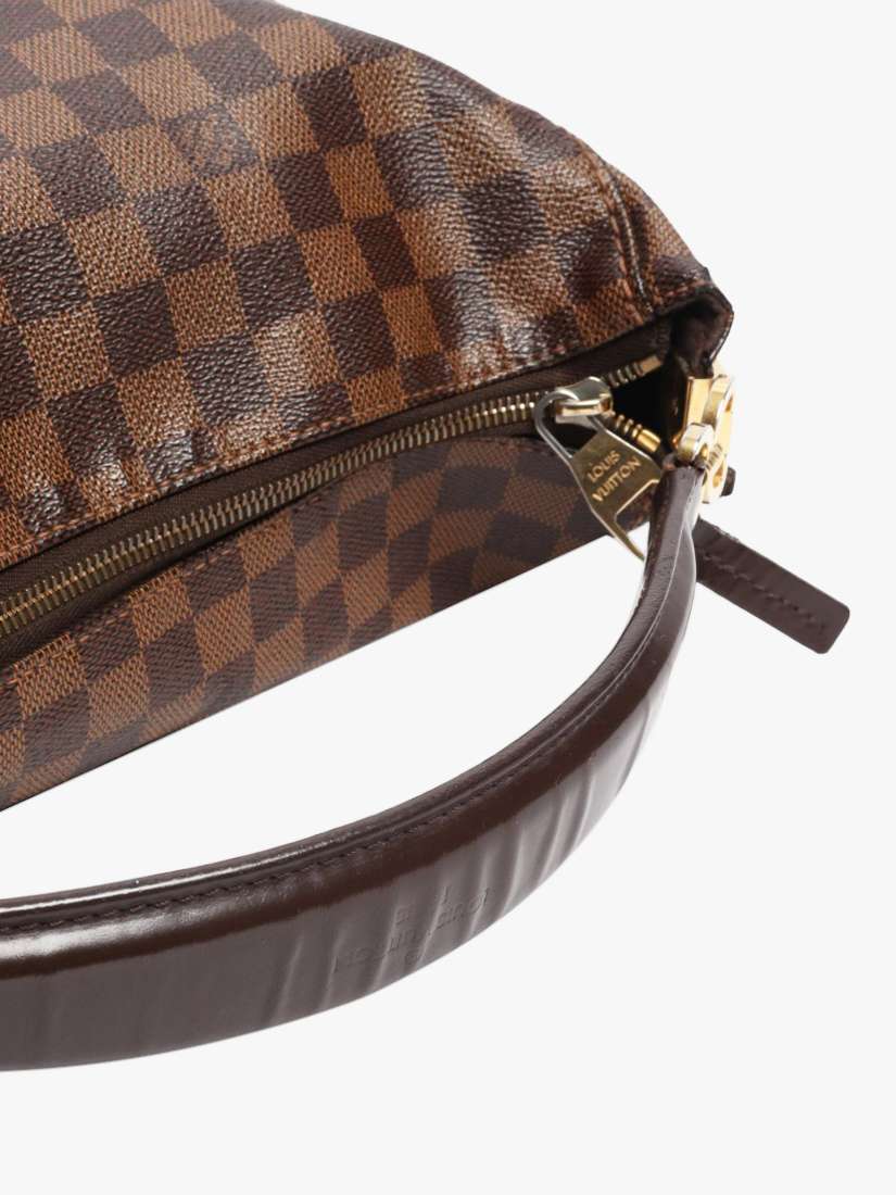 Pre-loved Louis Vuitton 2013 Damier Ebene Portobello GM Bag, Brown