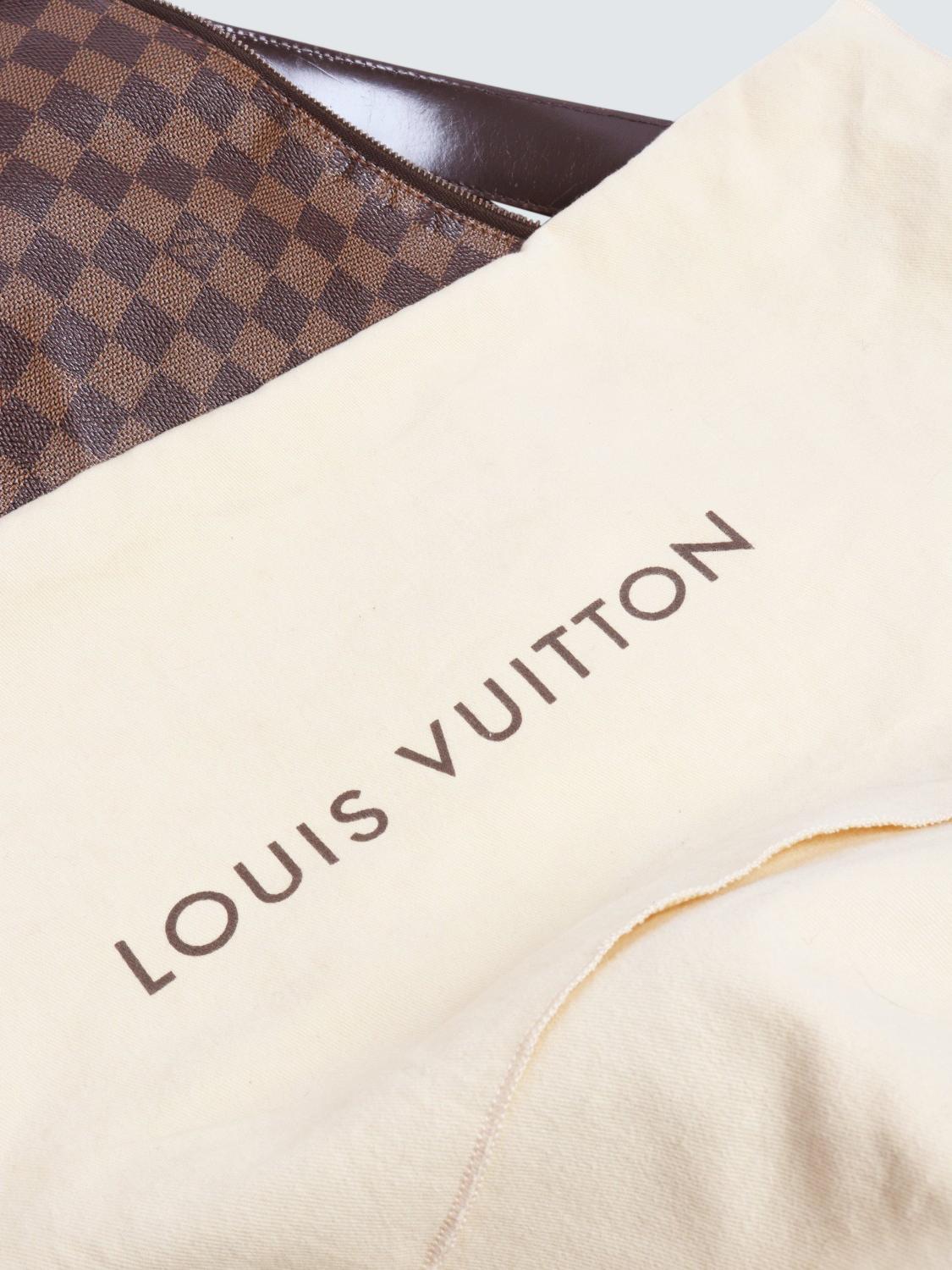 Pre-loved Louis Vuitton 2013 Damier Ebene Portobello GM Bag, Brown