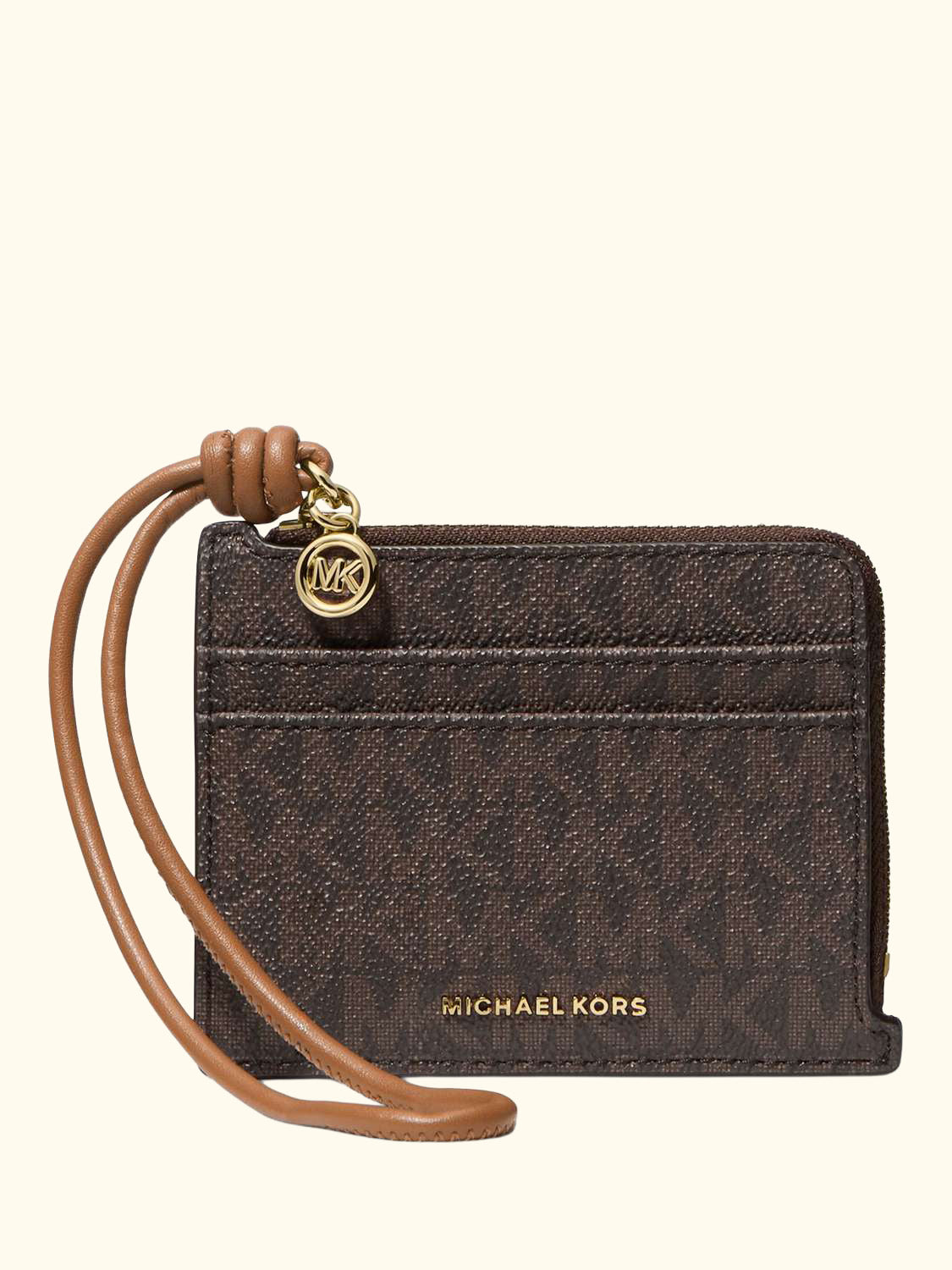 Jet Set Wristlet Card Holder, Acorn