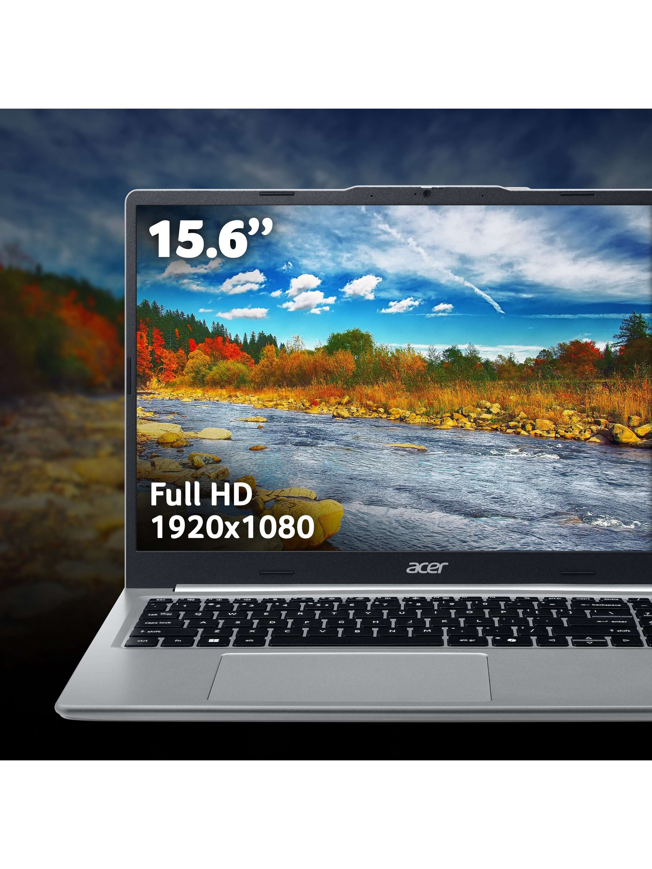 Aspire Lite 15 Laptop, AMD Ryzen 3 Processor, 8GB RAM, 256GB SSD, 15.6” Full HD, Silver
