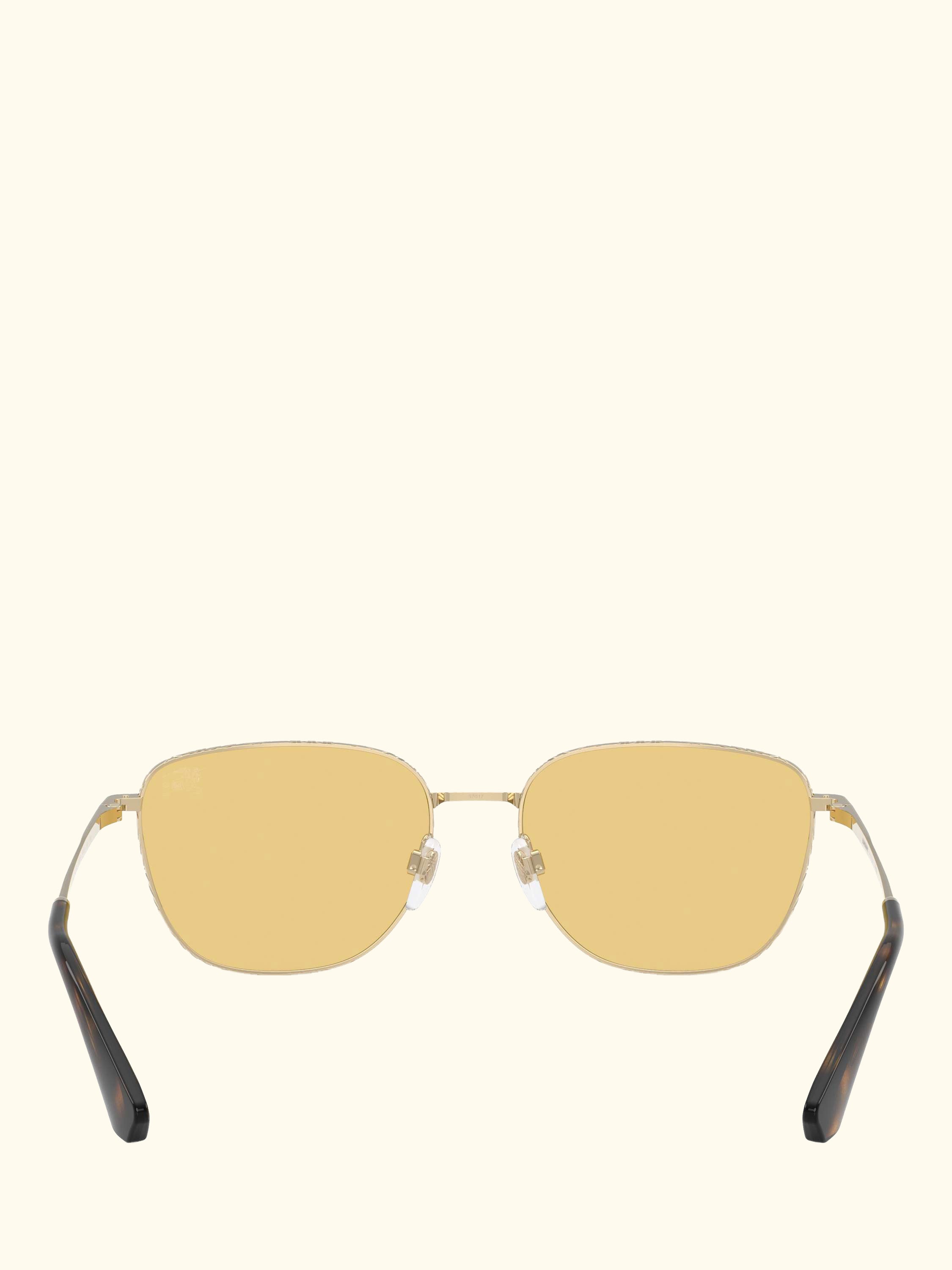 BE3171 Men's Square Sunglasses, Light Gold/Yellow
