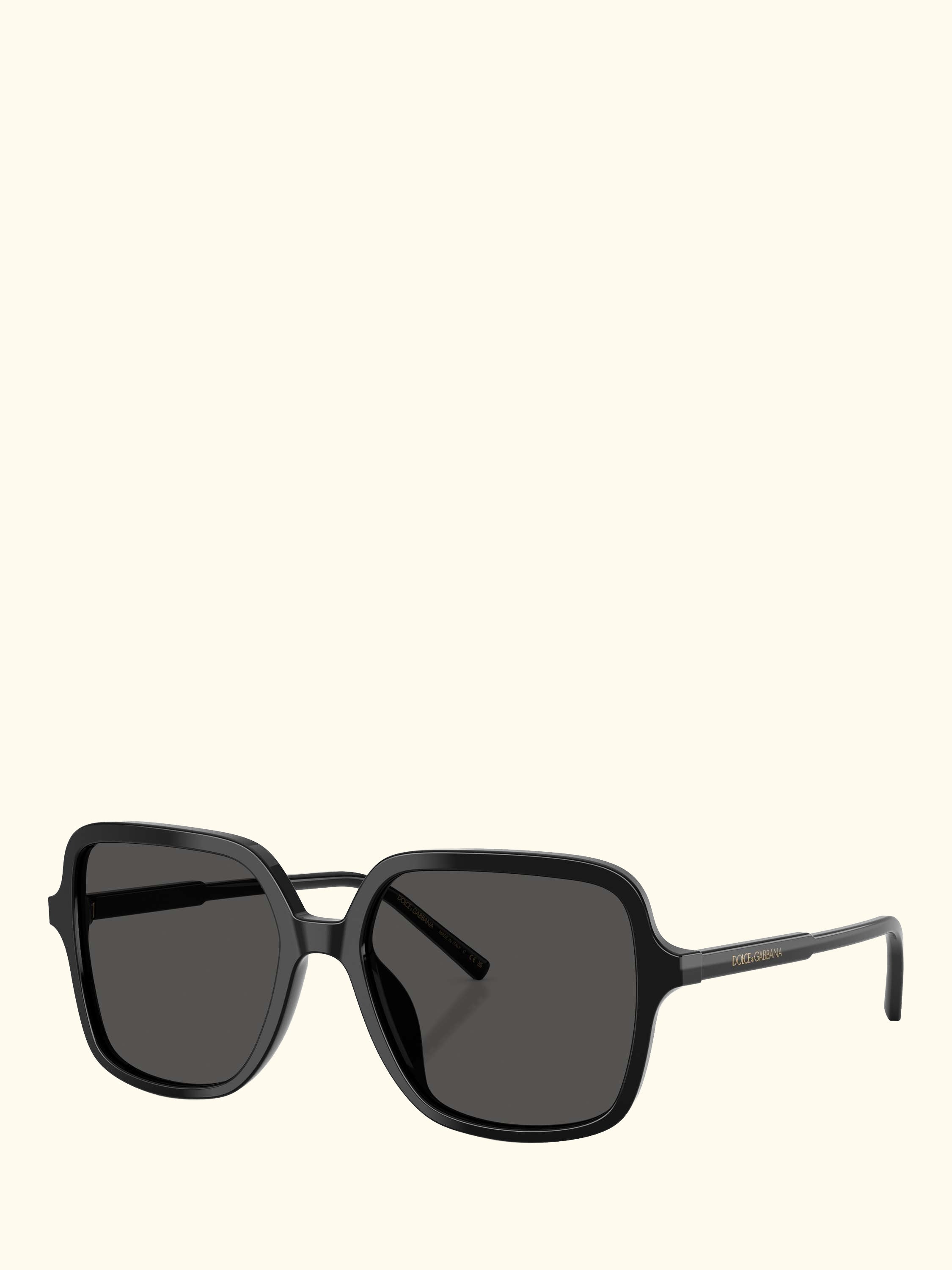 DG4539 Women's Square Sunglasses, Black