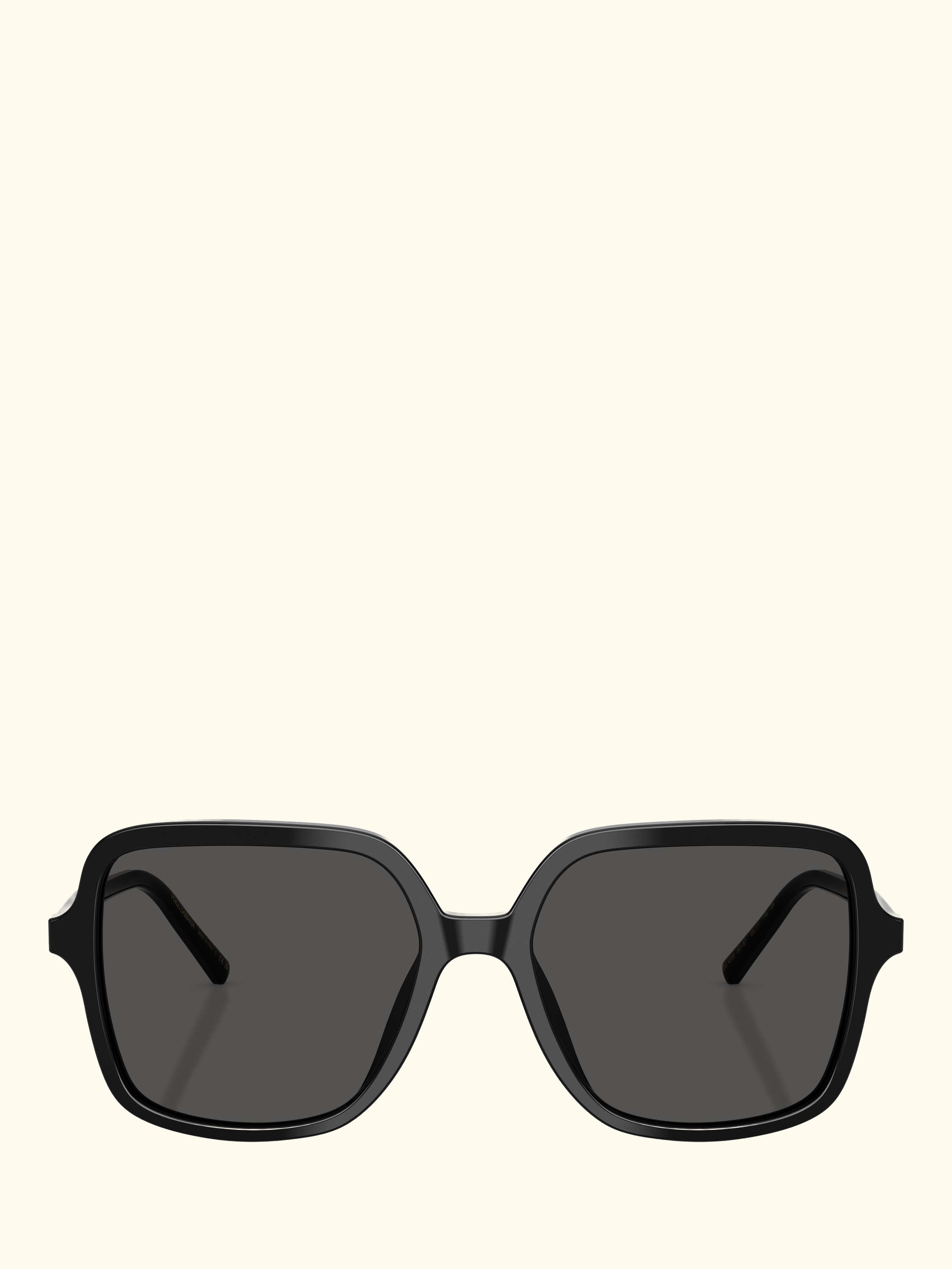 DG4539 Women's Square Sunglasses, Black