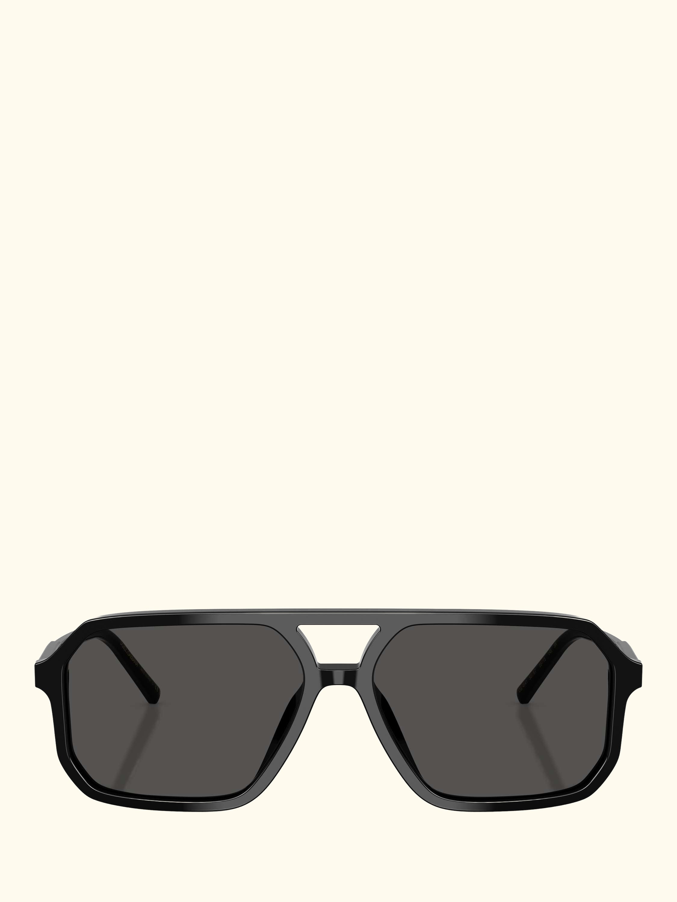 DG4541 Women's Square Sunglasses, Black/Grey