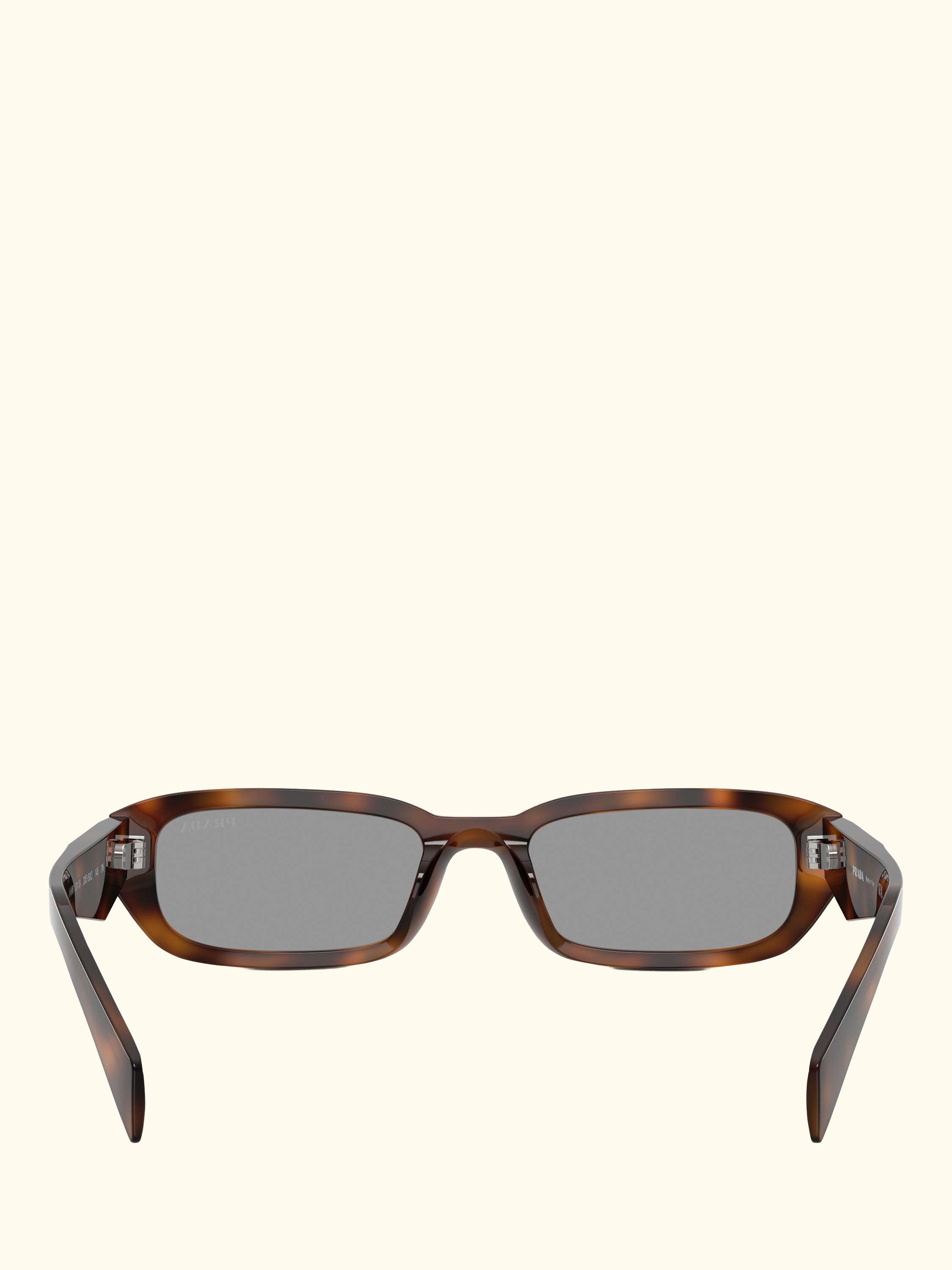 PR B06S Rectangular Sunglasses, Juniper Tortoise/Grey